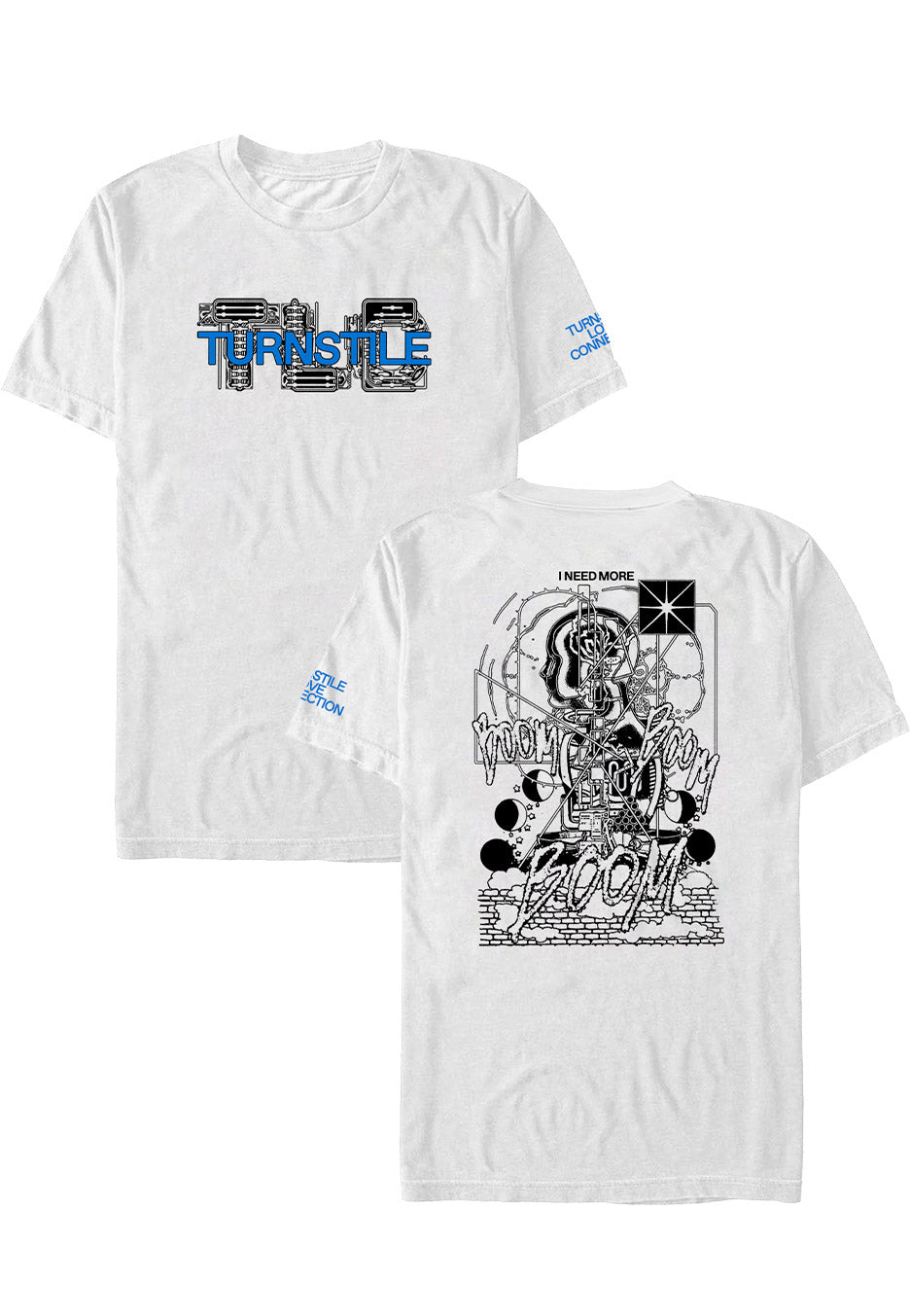 Turnstile TLC Boom White - T-Shirt | Impericon