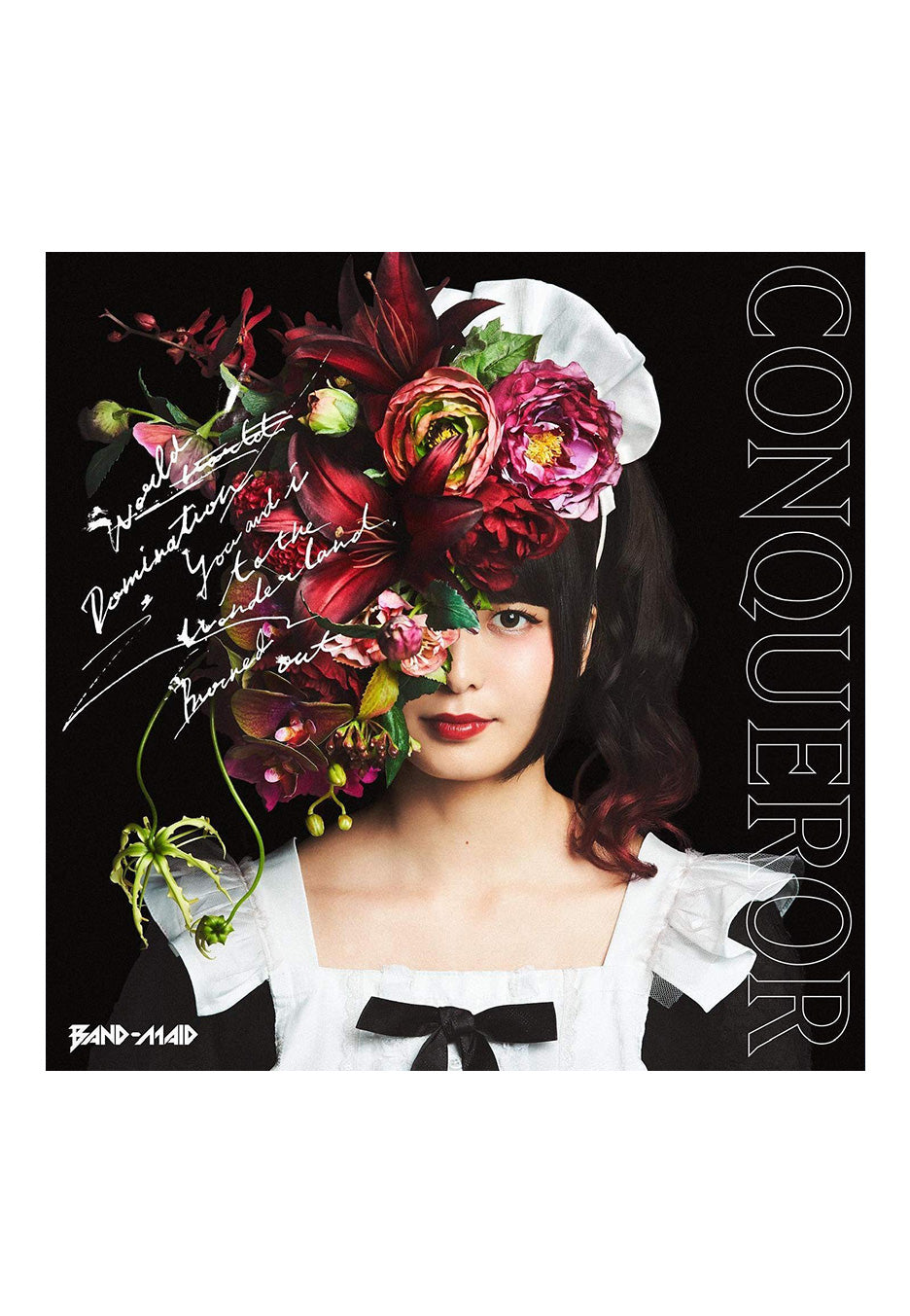 Band-Maid – Conqueror アナログレコード LP BAND-MAID CONQUEROR CD & Blu-Ray Limited Album TYPE A w/ Flyer