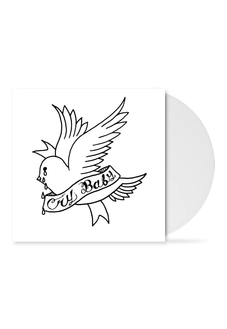 Lil Peep Crybaby Clear White Colored Vinyl Impericon