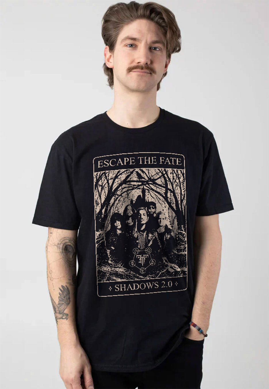 Escape The Fate Tarot Card 2 - T-Shirt | Impericon