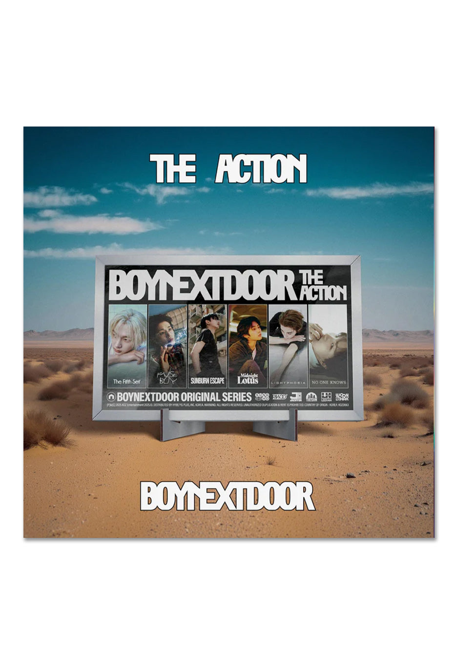 BOYNEXTDOOR The Action CD Frame ver. 60点 The Action (Frame ver.) - BOYNEXTDOOR OFFICIAL STORE