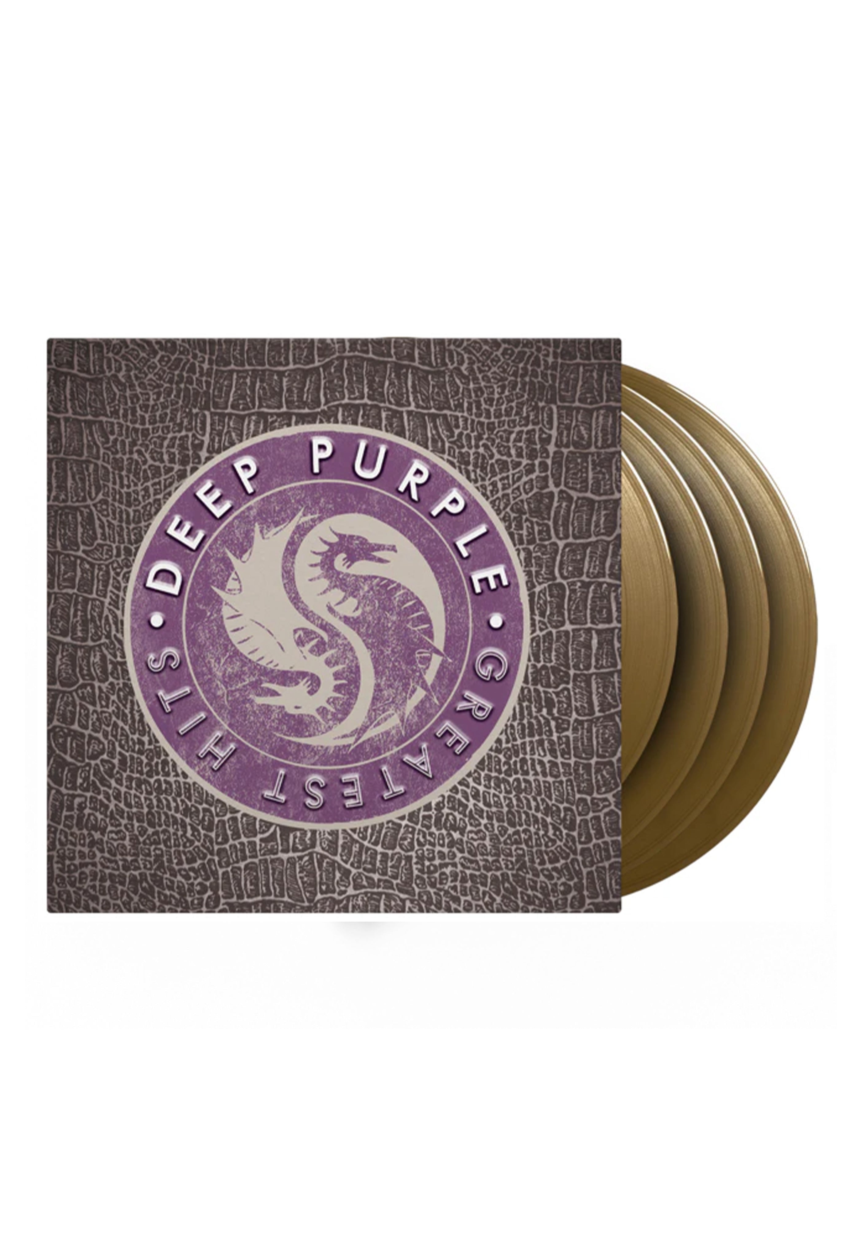 Deep Purple - Greatest Hits Ltd. Gold - Colored 4 Vinyl | Impericon