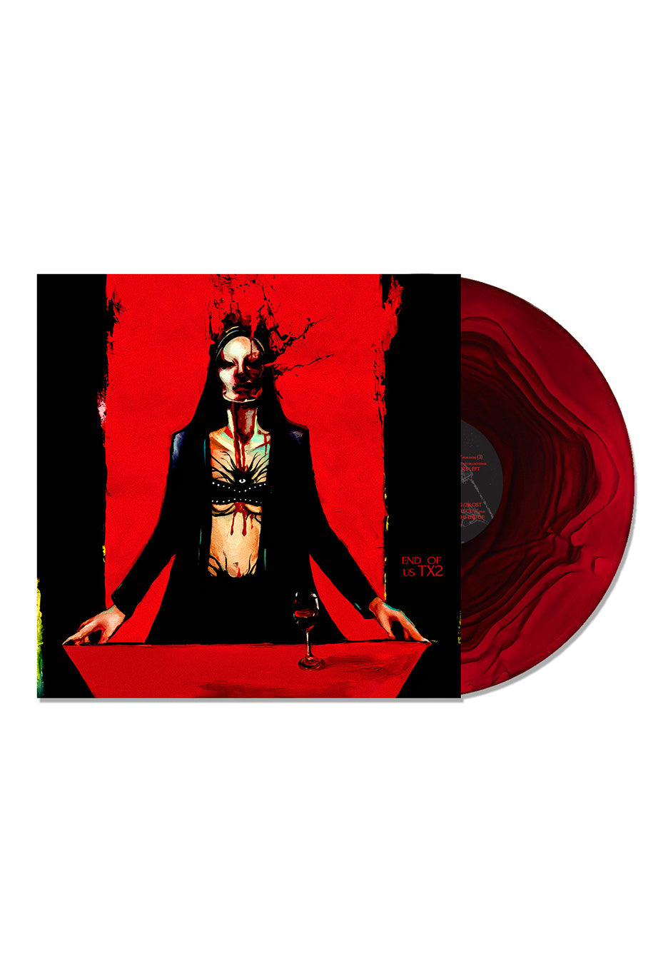 TX2 - End Of US Red & Black Ripple - Colored Vinyl