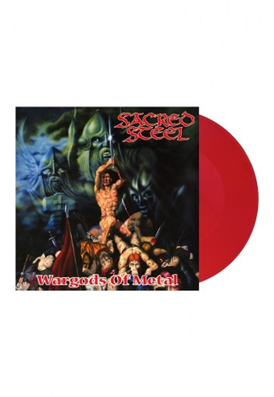 【ラプンツェル様用】SACRED STEEL /Wargods Of l Sacred Steel - Wargods Of Metal Ltd. Red - Colored Vinyl | Impericon