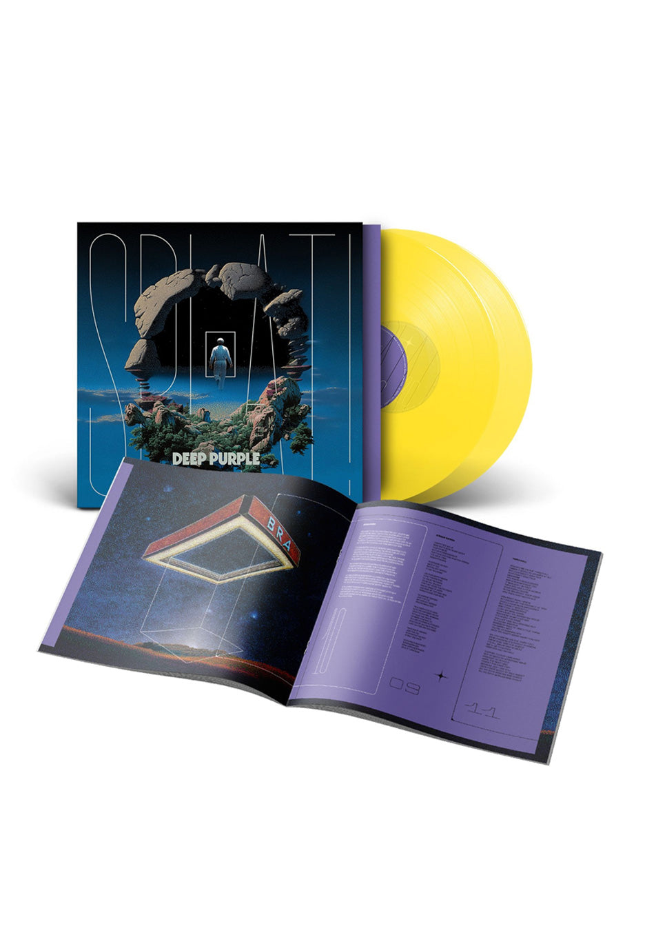 Deep Purple SPLAT! Ltd. Transparent Yellow - Colored 2 Vinyl