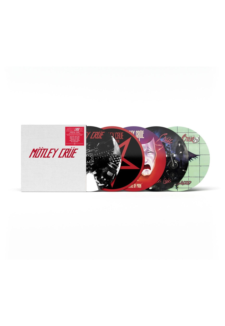 Mötley Crüe - Crücial Crüe (45th Anniversary) - 5 CD Box | Impericon