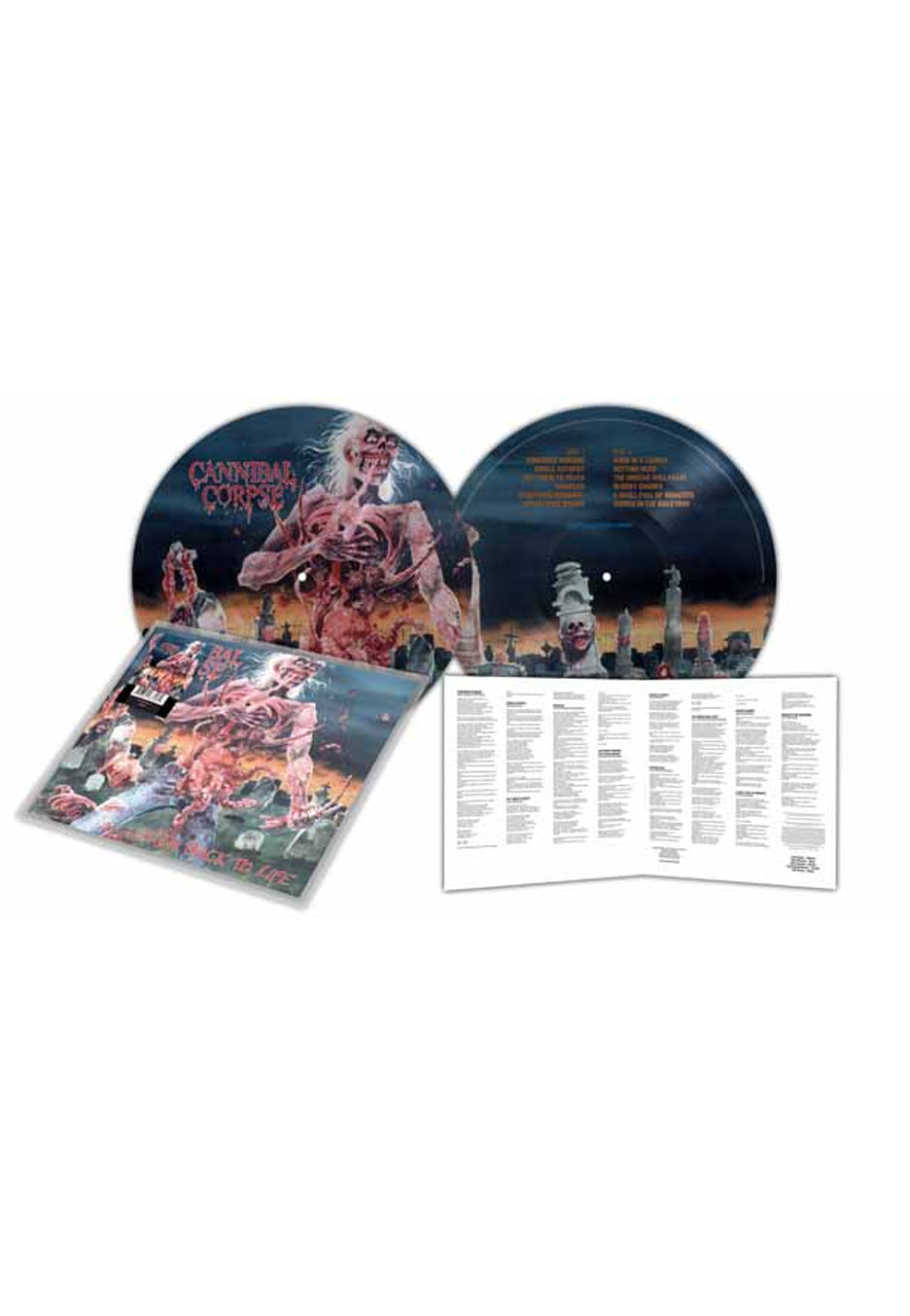 Cannibal Corpse Eaten Back To Life - Picture Vinyl | Impericon