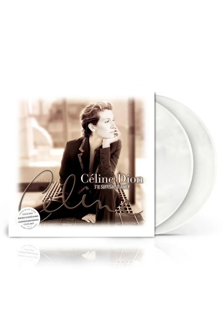 S'il Suffisait D'aimer Ltd. Pearl White - Colored 2 Vinyl