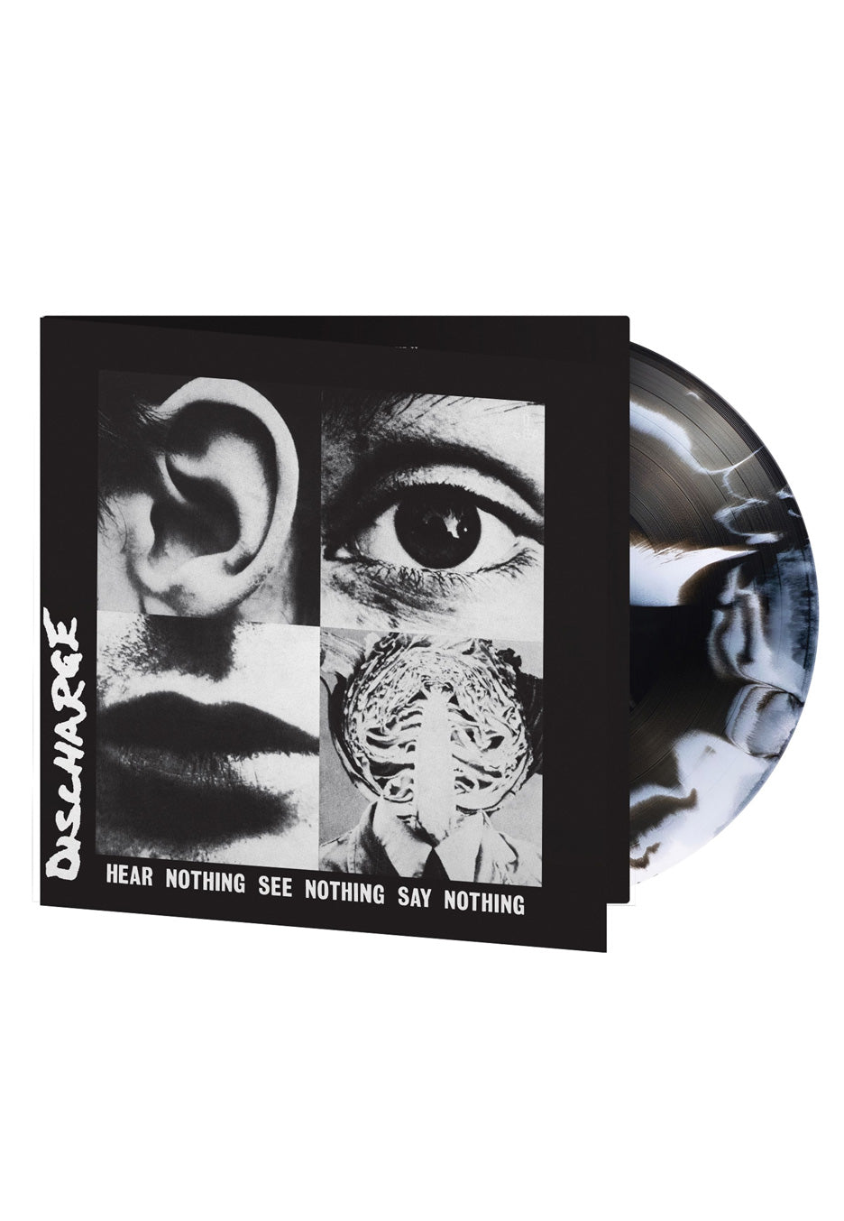 Hear Nothing See Nothing Say Nothing Ltd. Black/White Swirl - Colored