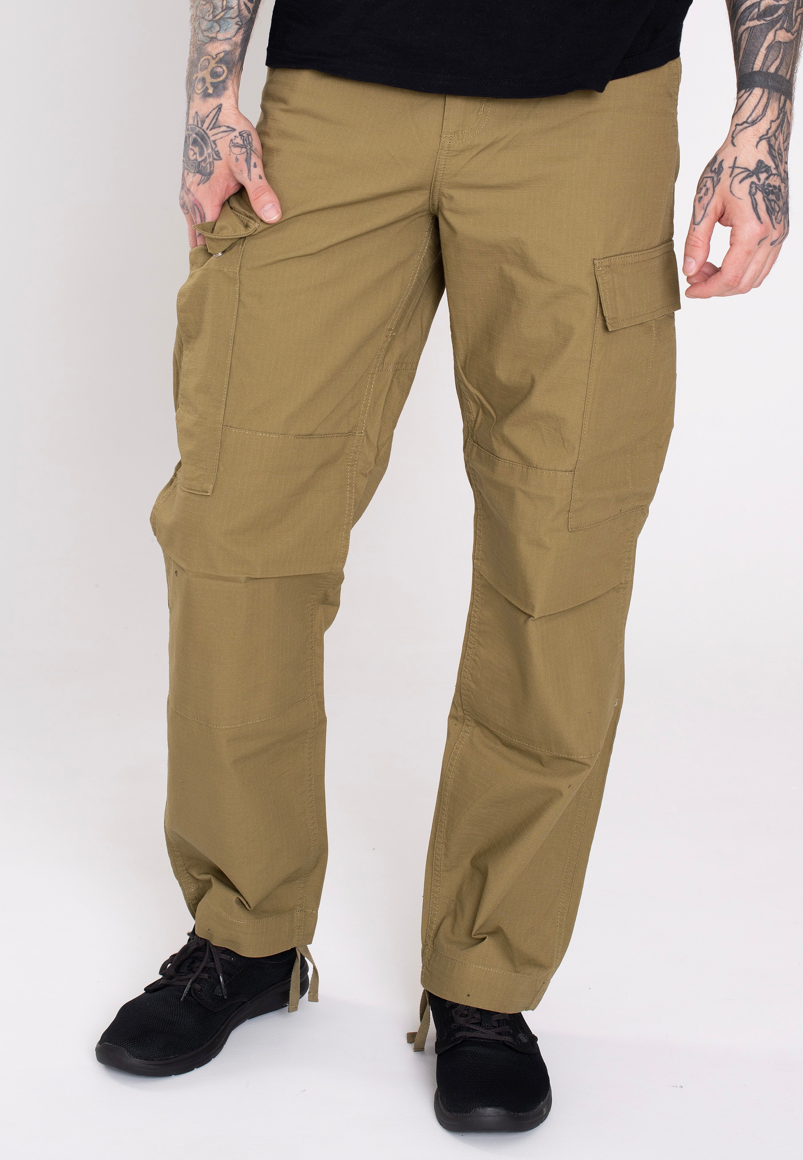Carhartt WIP Regular Cargo Rinsed Larch - Pants | Impericon