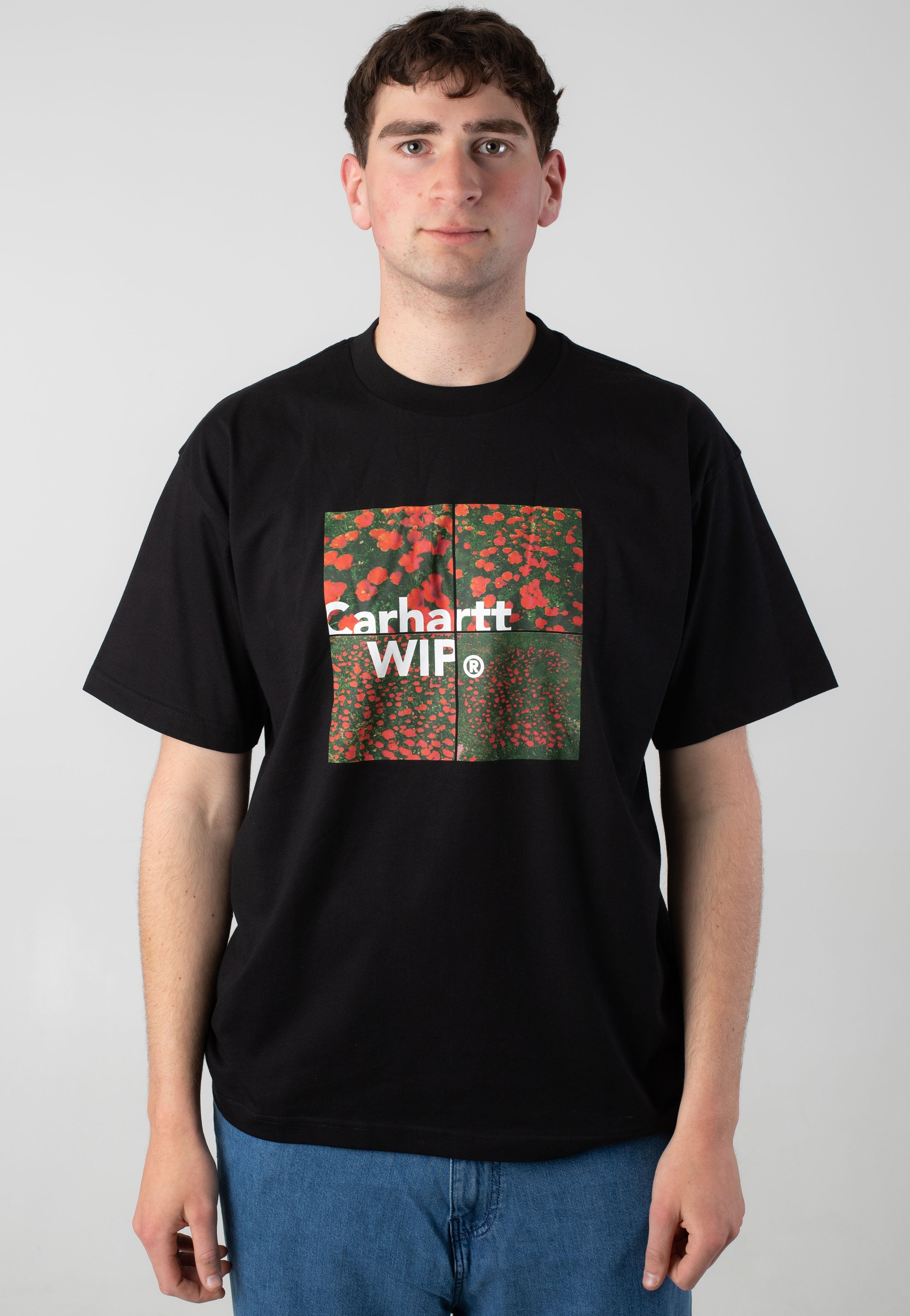 Carhartt Blk T Shirt Carhartt WIP Valley Black T-Shirt Black S 100 