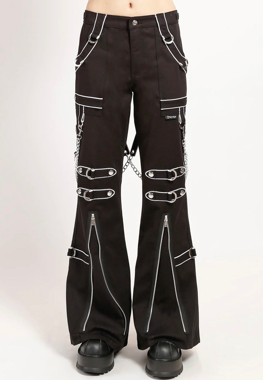 Tripp NYC - Ladies Band Black/White - Pants | Impericon