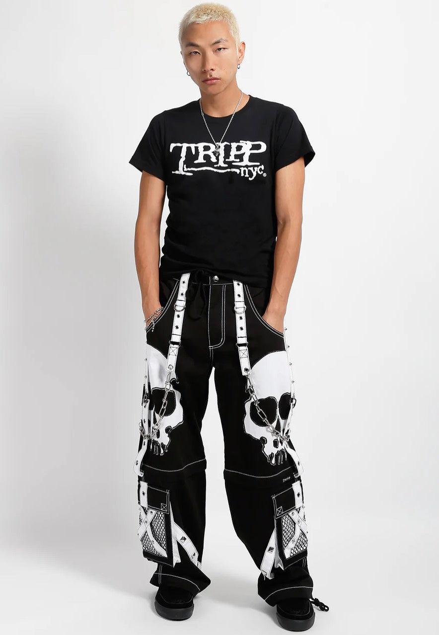 Tripp NYC Scare Dark Street Black/White Pants Impericon