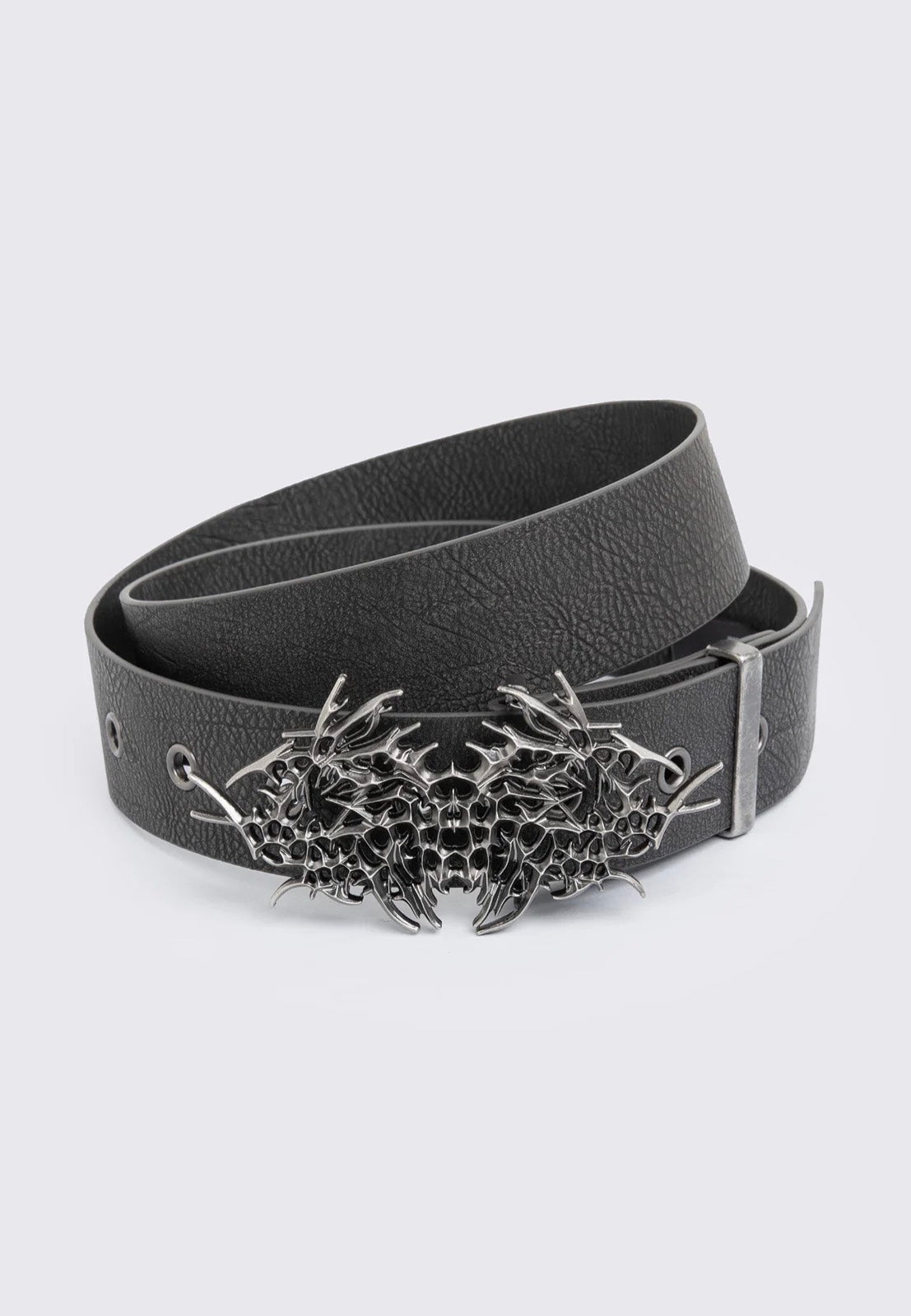 小物 RIM.ARK / Unevenness buckle belt Minga London Arcane Buckle Black - Belt | Impericon
