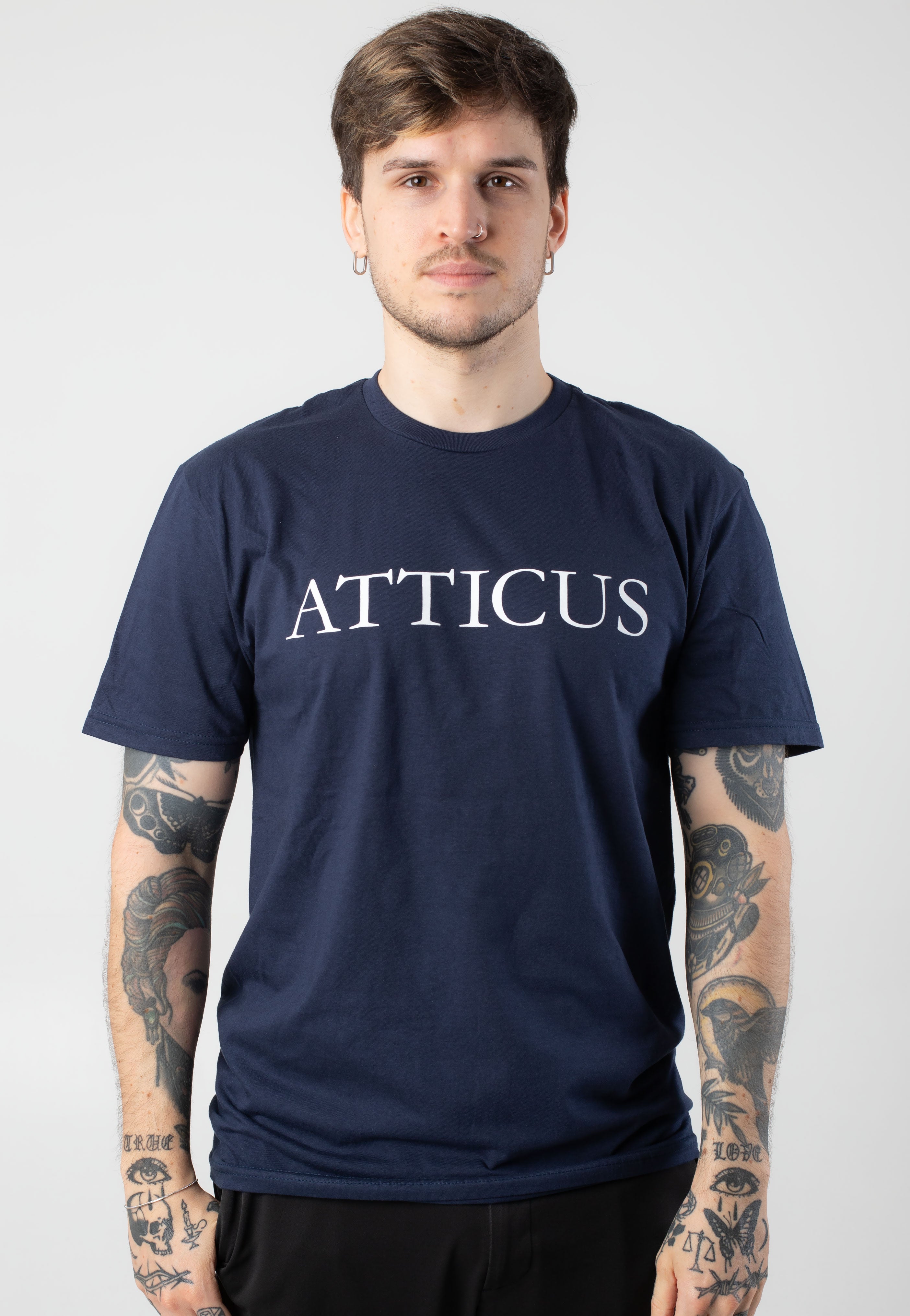 Atticus - Logo Crow - T-shirt Officiel Pour Homme + Bonnet Officiel