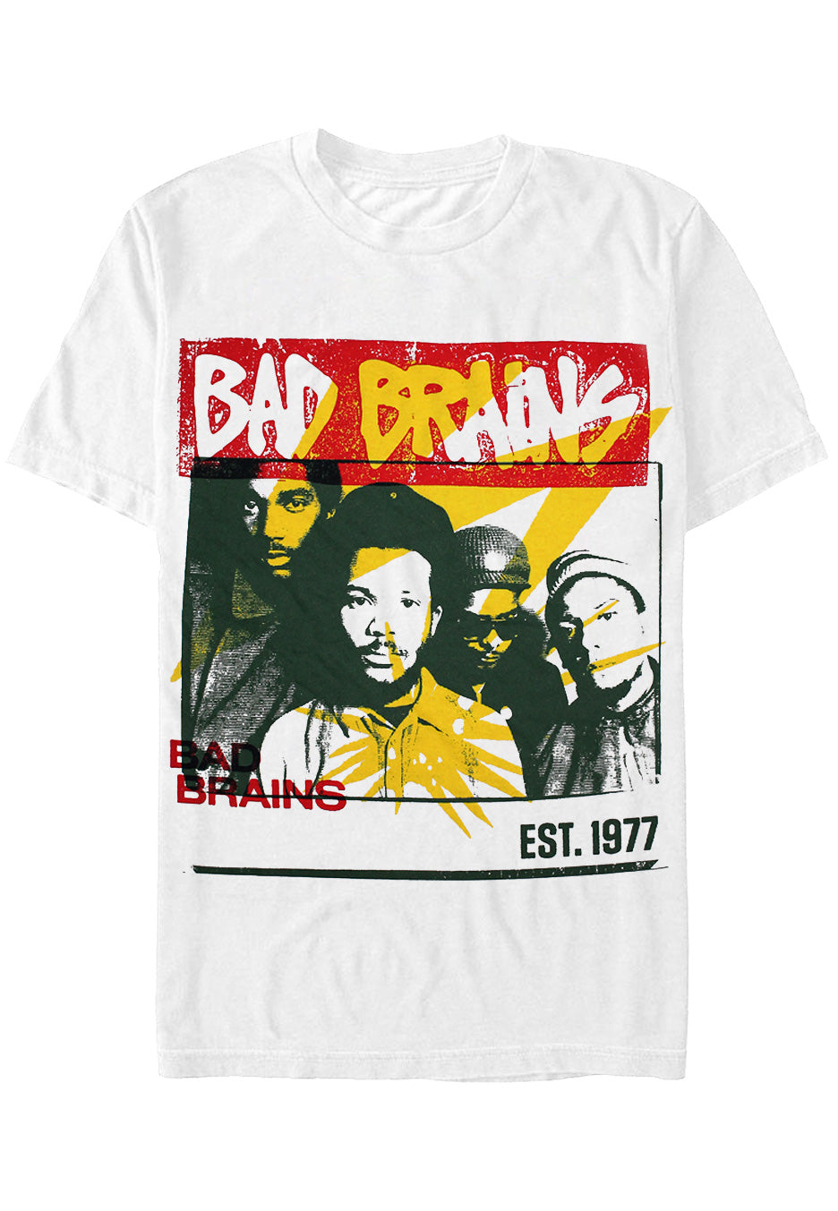 Bad Brains - Colour Block - T-Shirt | Impericon