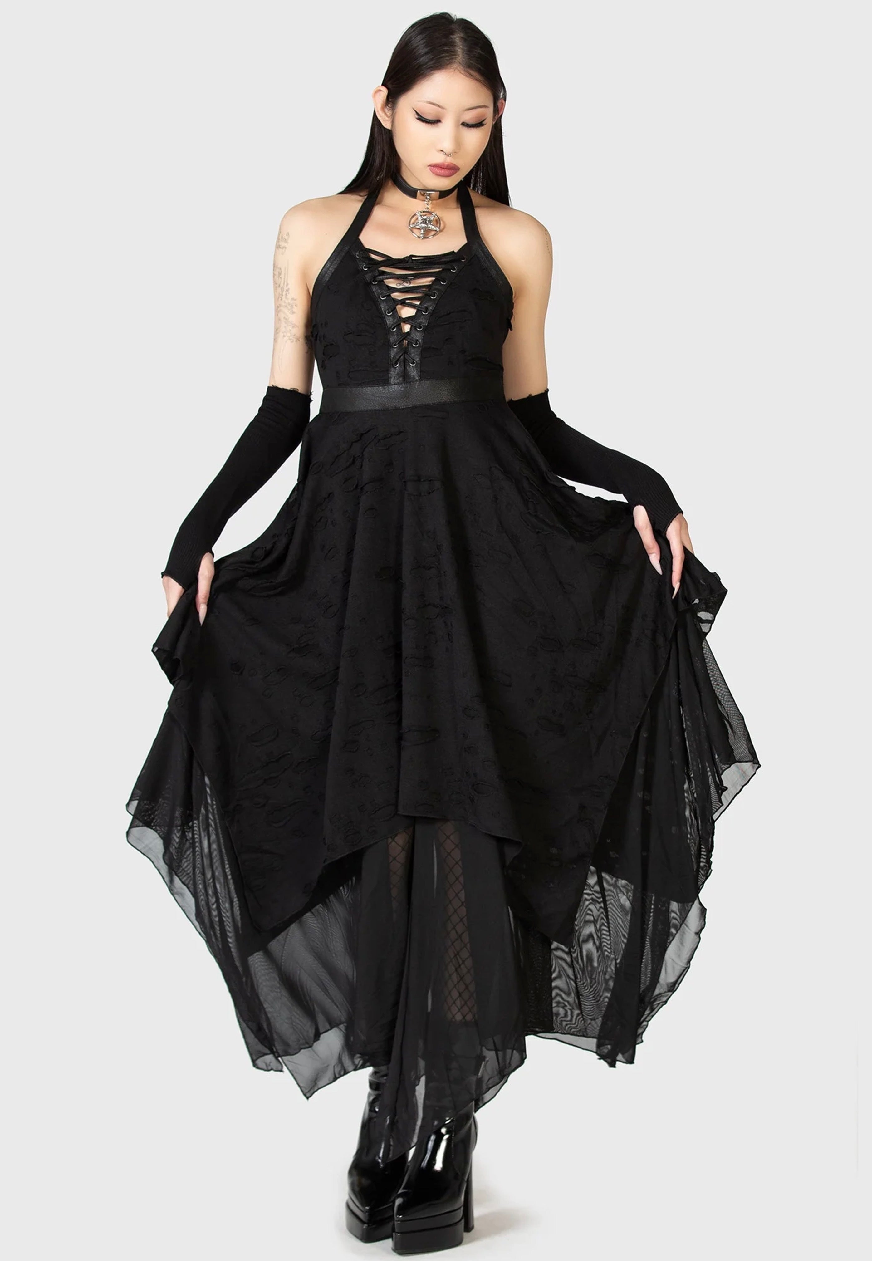 Killstar Badlands Black - Dress