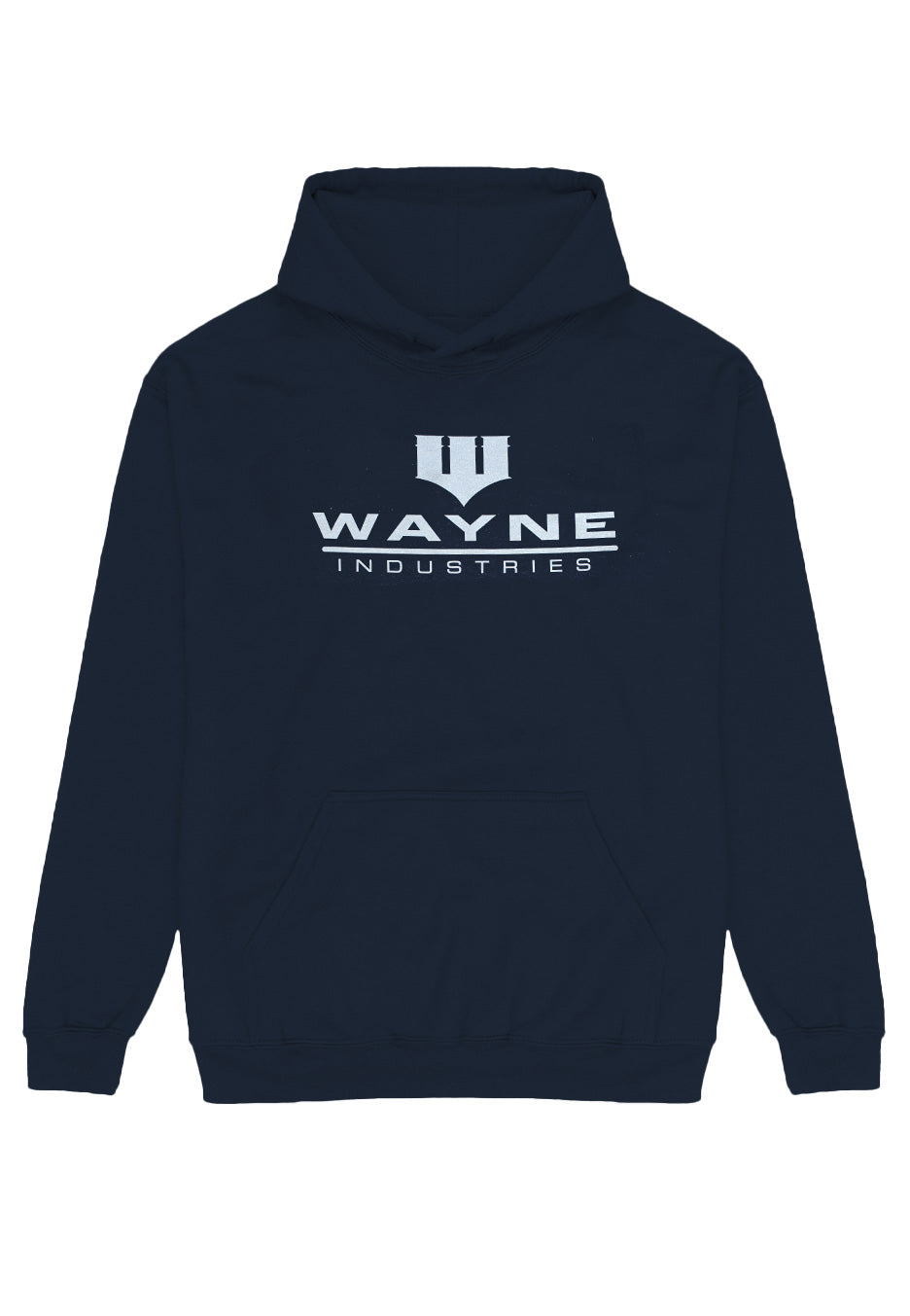 Batman Wayne Industries Logo Navy Hoodie Impericon