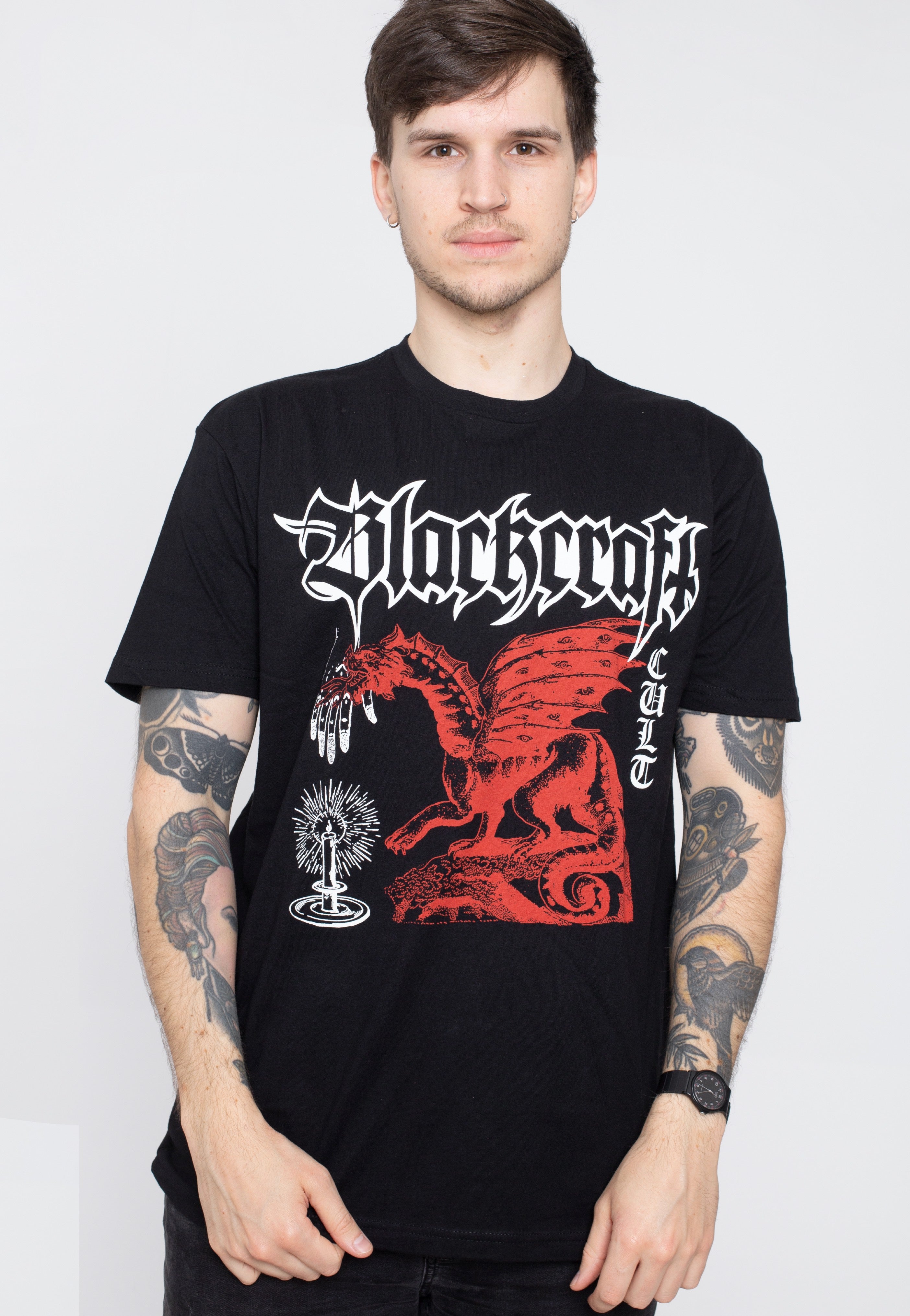 Blackcraft Cult Dragon Candle Black - T-Shirt | Impericon