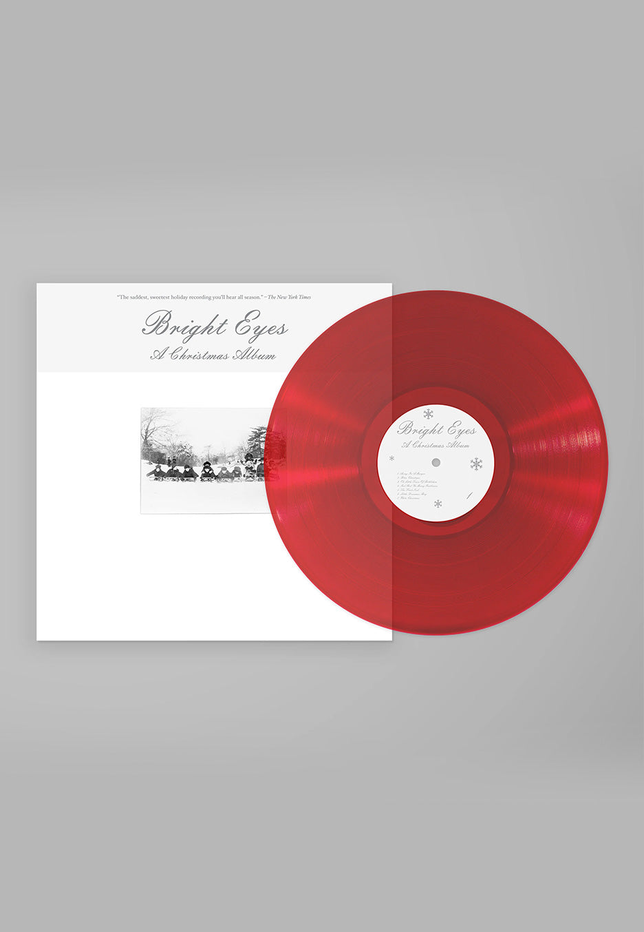 Bright Eyes A Christmas Album Ltd. Clear Red - Colored Vinyl