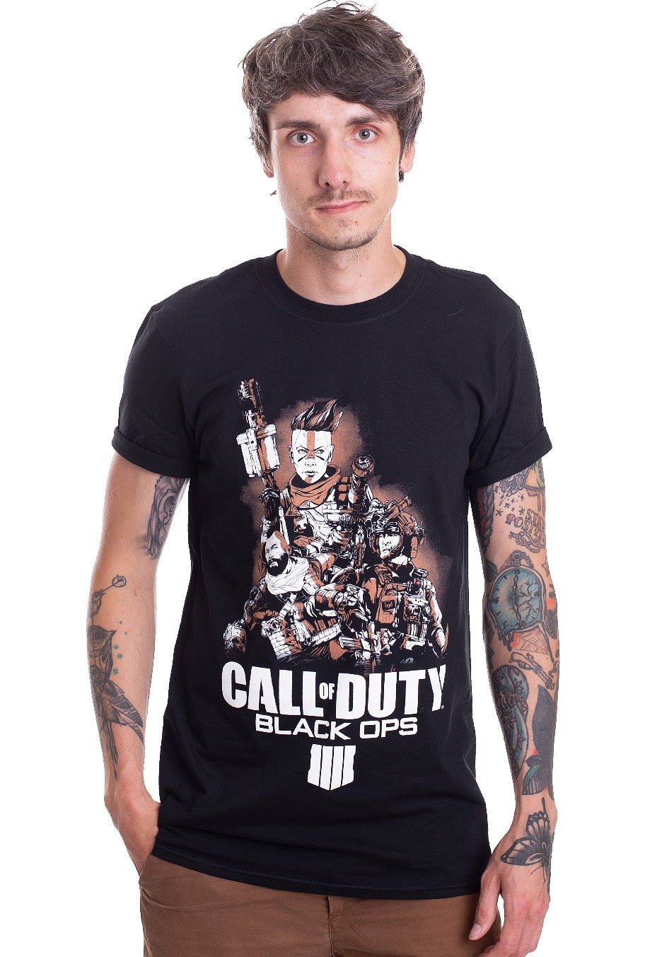 Call of Duty - Main Characters - T-Shirt, image size:936x1353