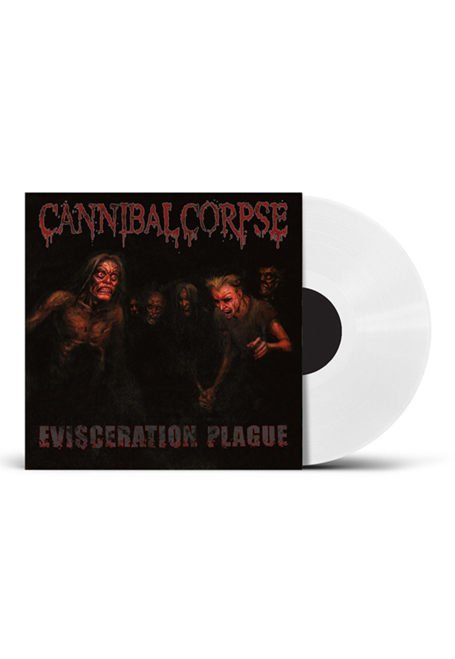Cannibal Corpse Evisceration Plague Ltd. White - Colored Vinyl