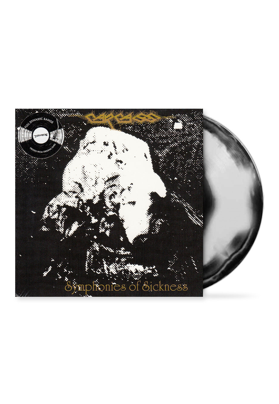 Carcass - Symphonies Of Sickness Ltd. Black/White Merge - Colored Viny