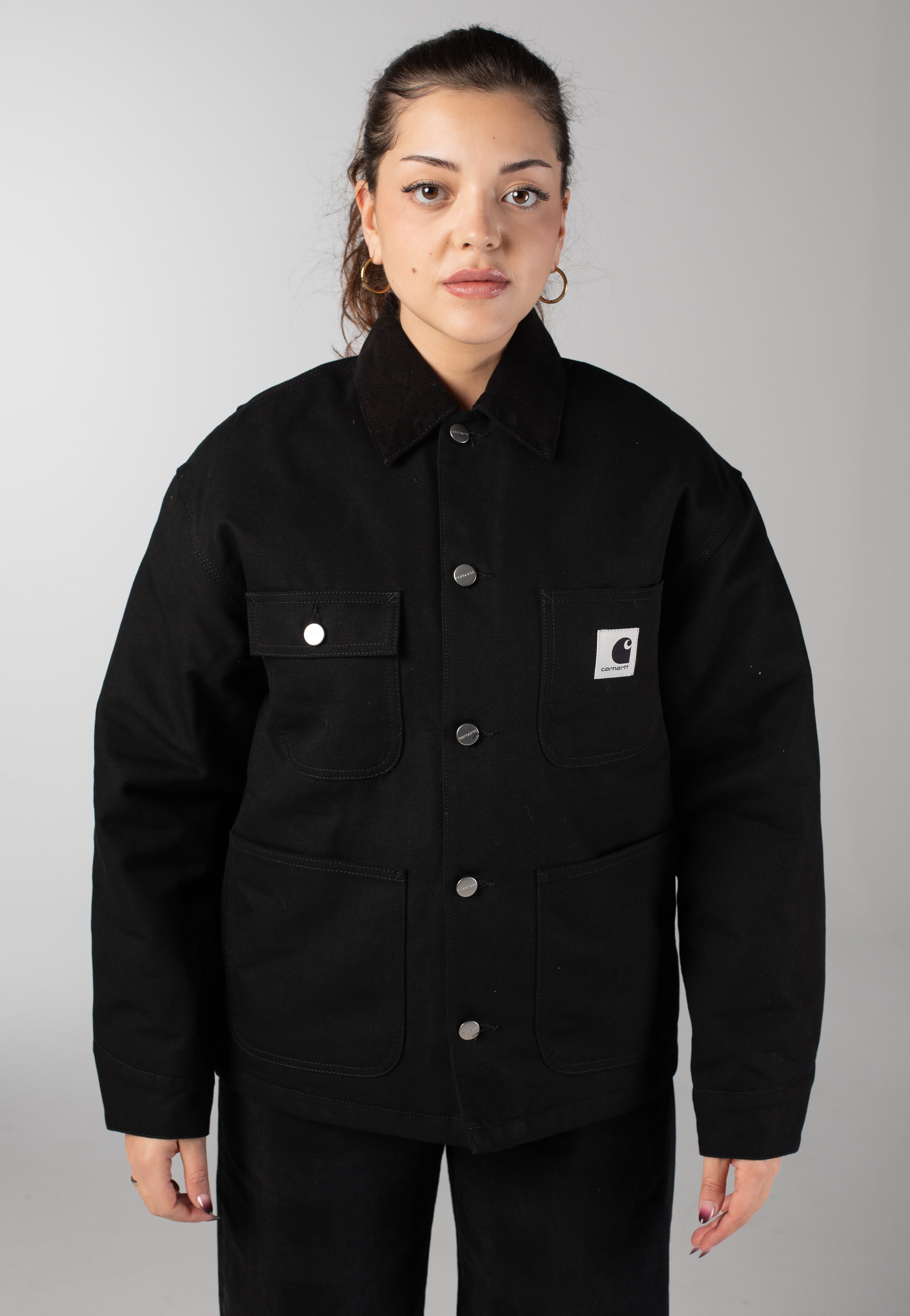 Carhartt WIP - W' OG Michigan Rigid Black/Black - Jacket