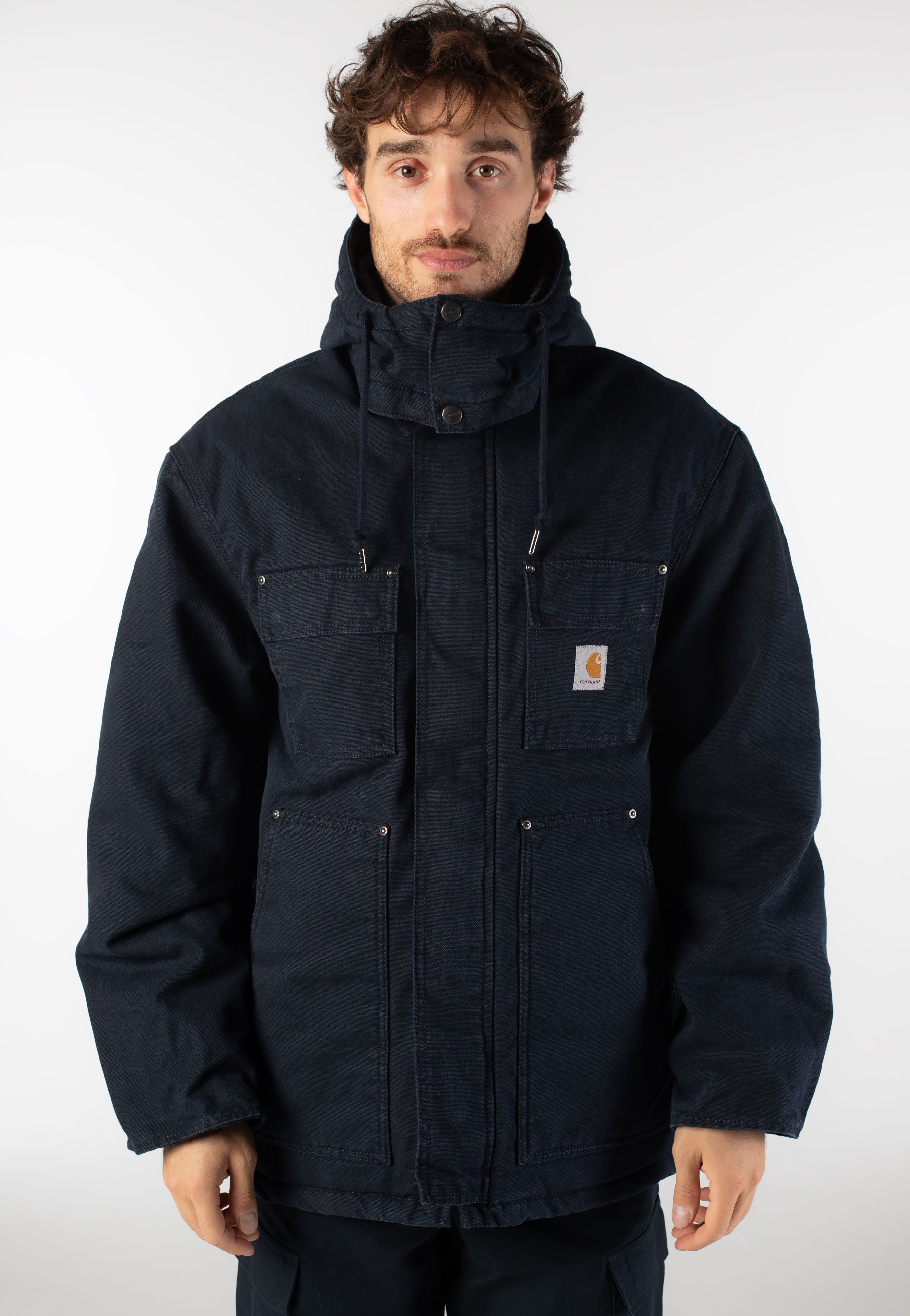 Carhartt WIP - Ambel Stone Washed Deep Night/Deep Night - Jacket