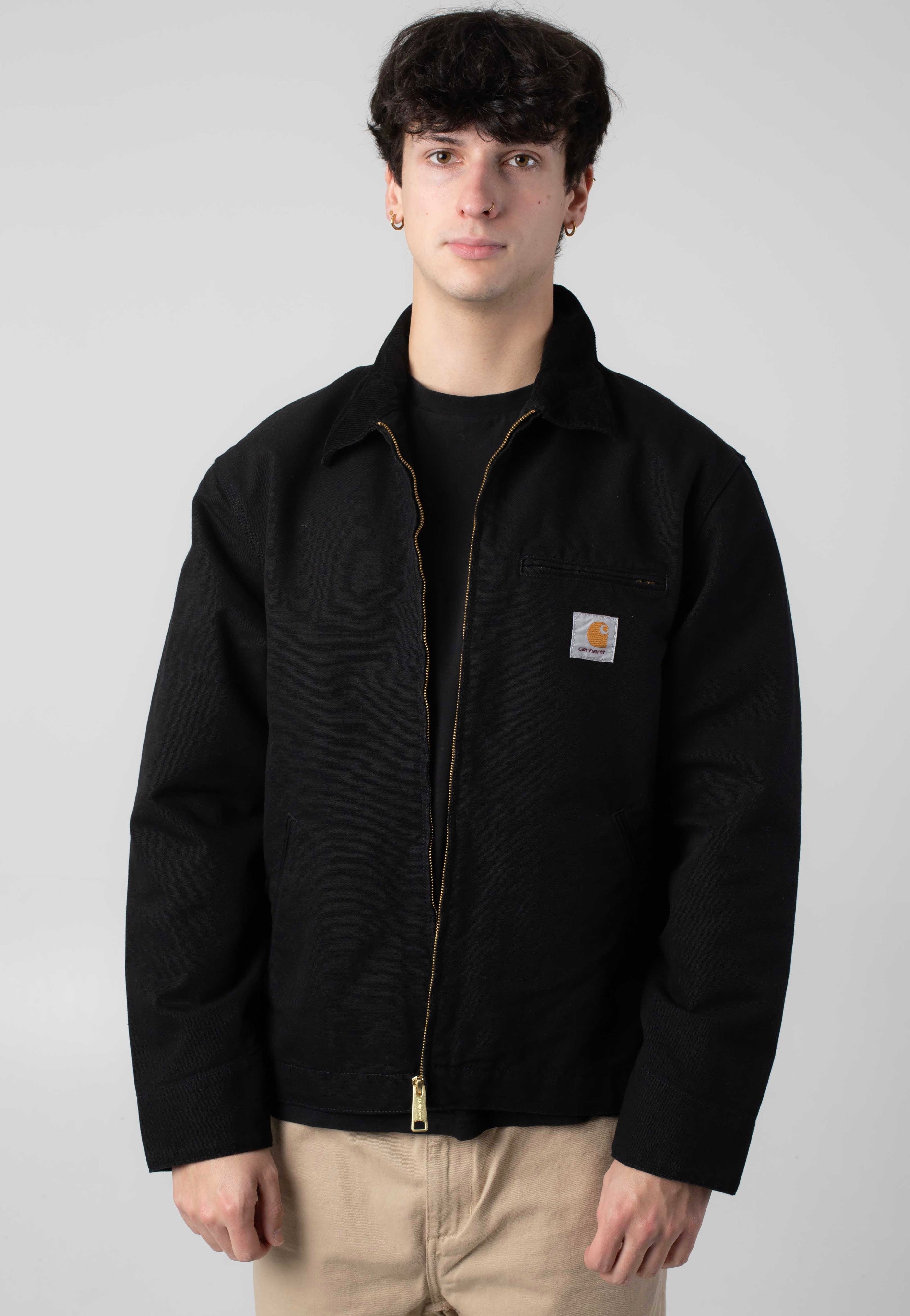 Carhartt WIP - Detroit Rinsed Black/Black - Jacket | Impericon