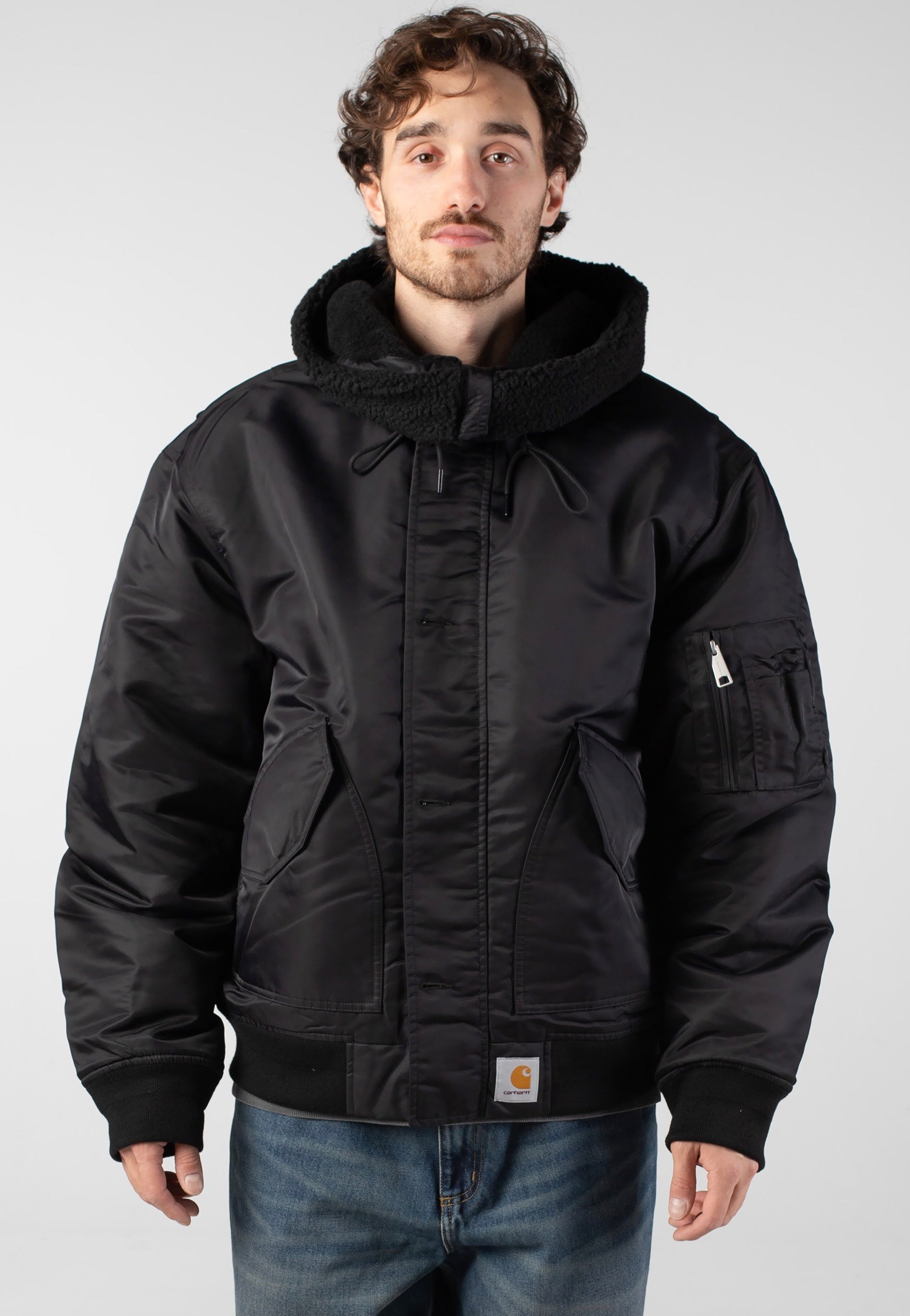 Carhartt WIP HD Oltera Black/Black - Jas | Impericon