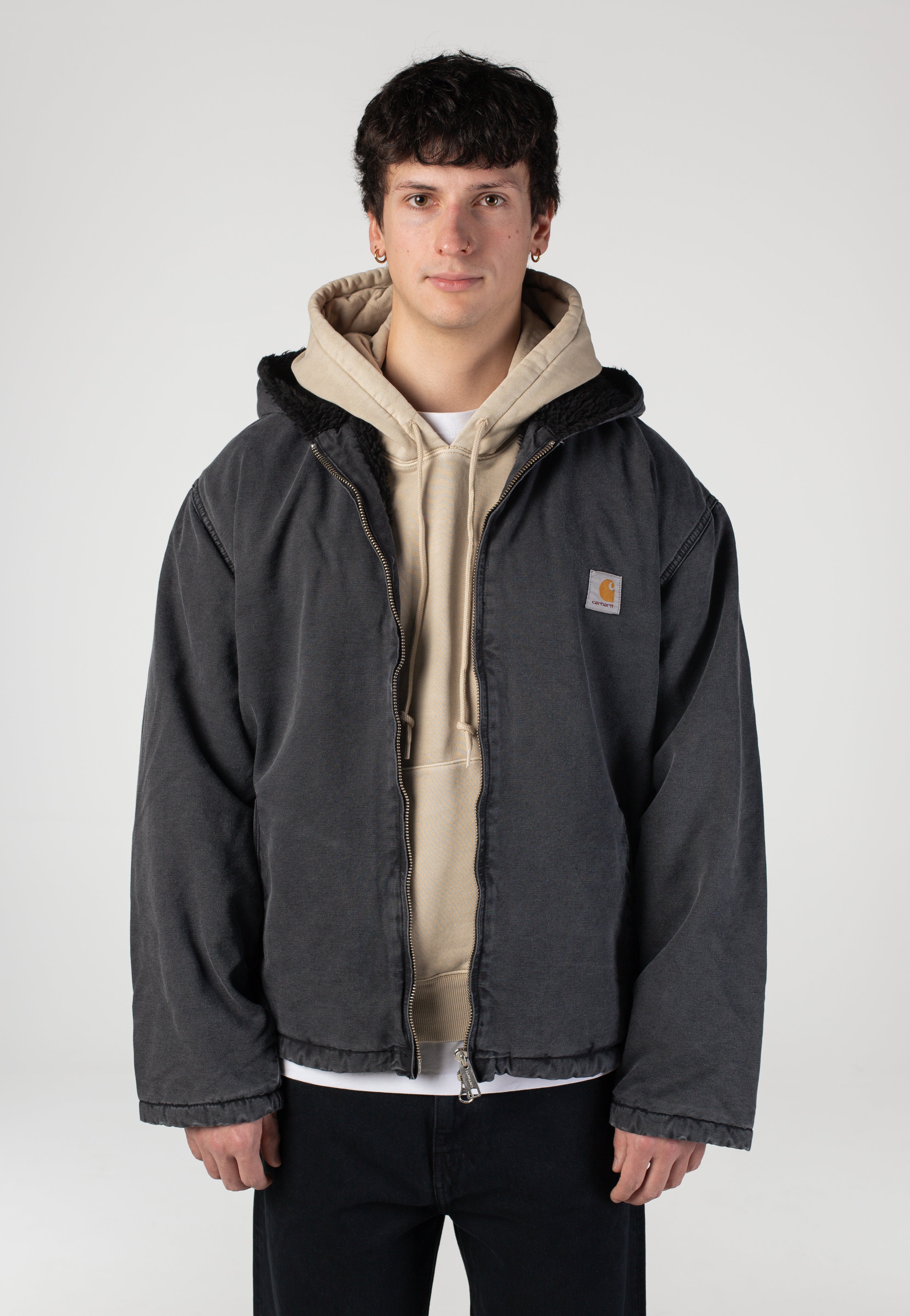 Carhartt WIP Mitch Dusky Canvas Black - Jacket | Impericon