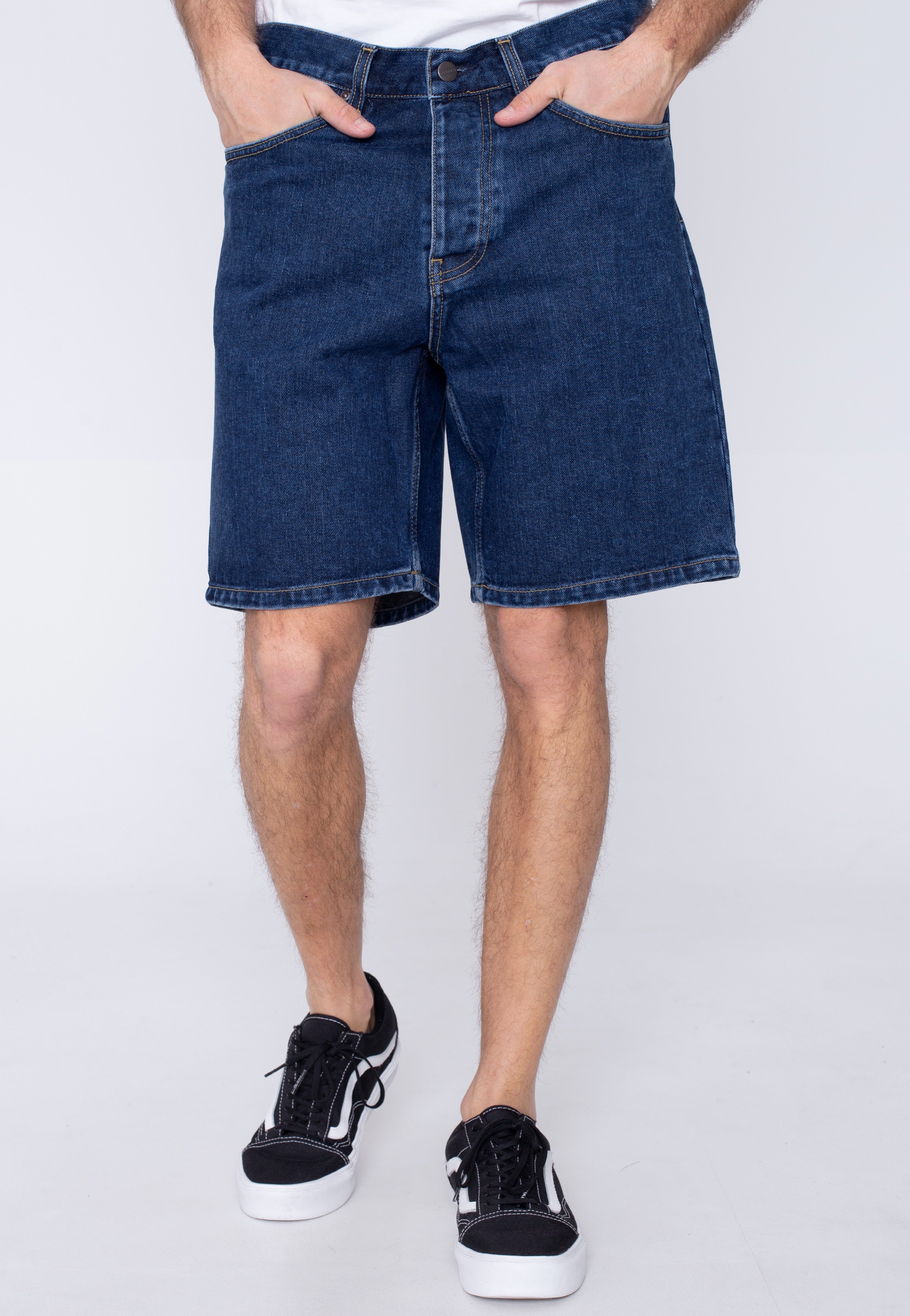 Newel Short En Jean Carhartt Carhartt WIP Newel Unisex Jean Shorts
