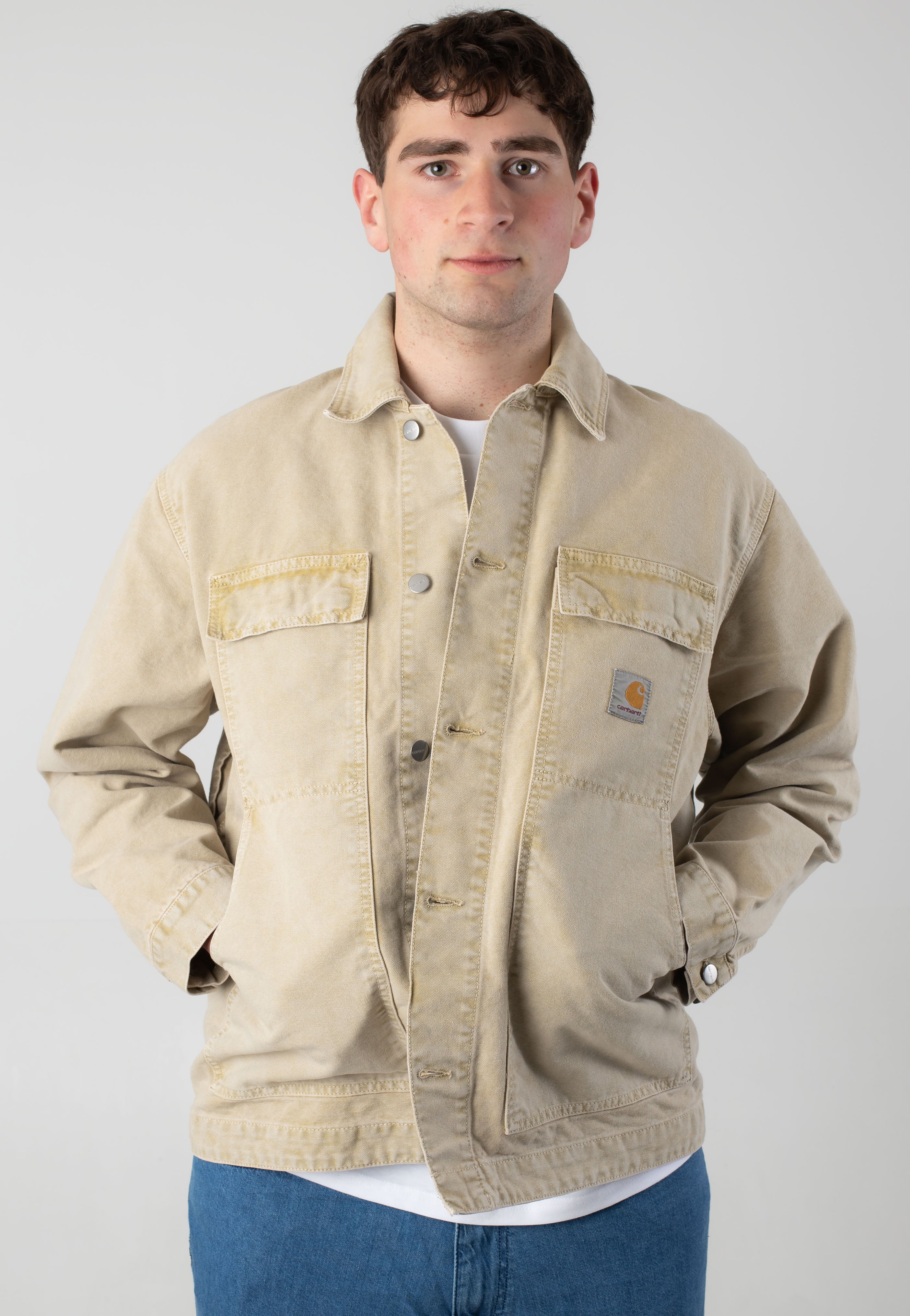 Carhartt WIP - OG Arctic Canvas Dusty H Brown Chalk Wash - Jacket