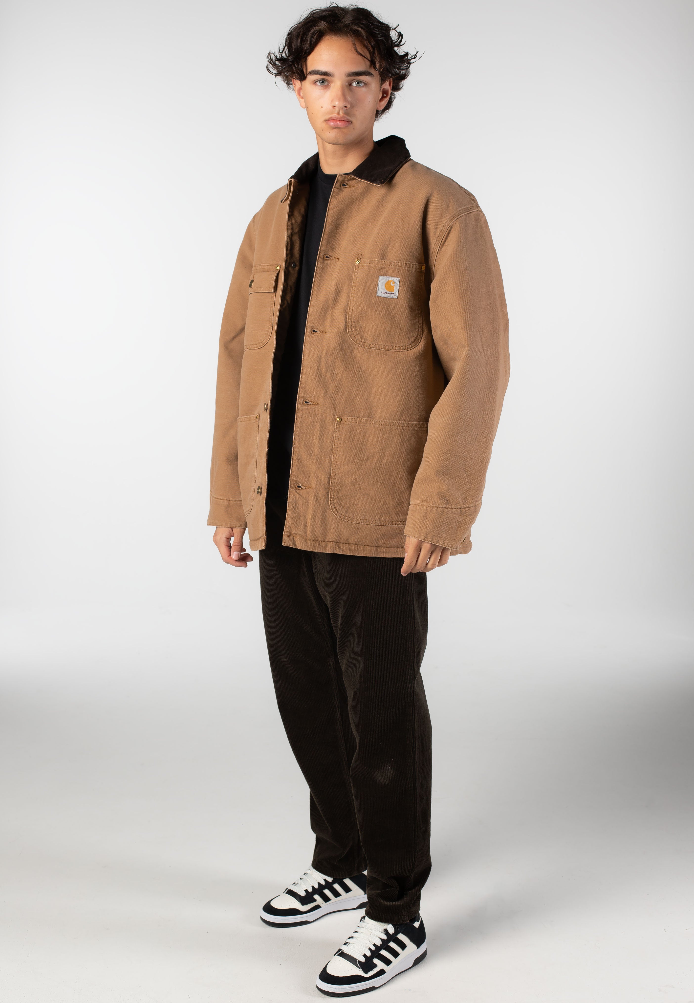Carhartt WIP - OG Chore Stone Canvas Hamilton Brown/Tobacco