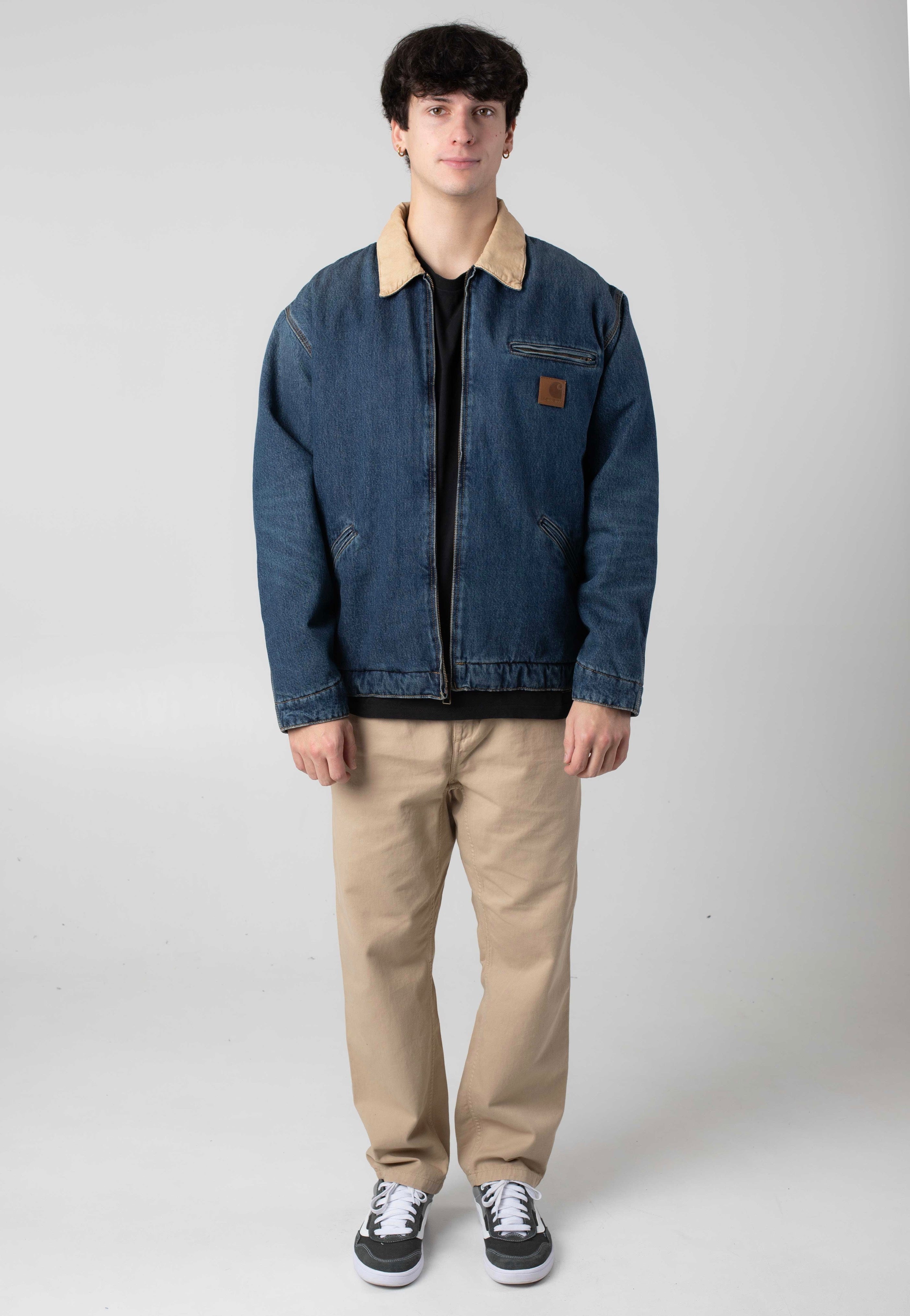 Carhartt WIP - OG Detroit Worn Used Wash Blue/Dusty H Brown