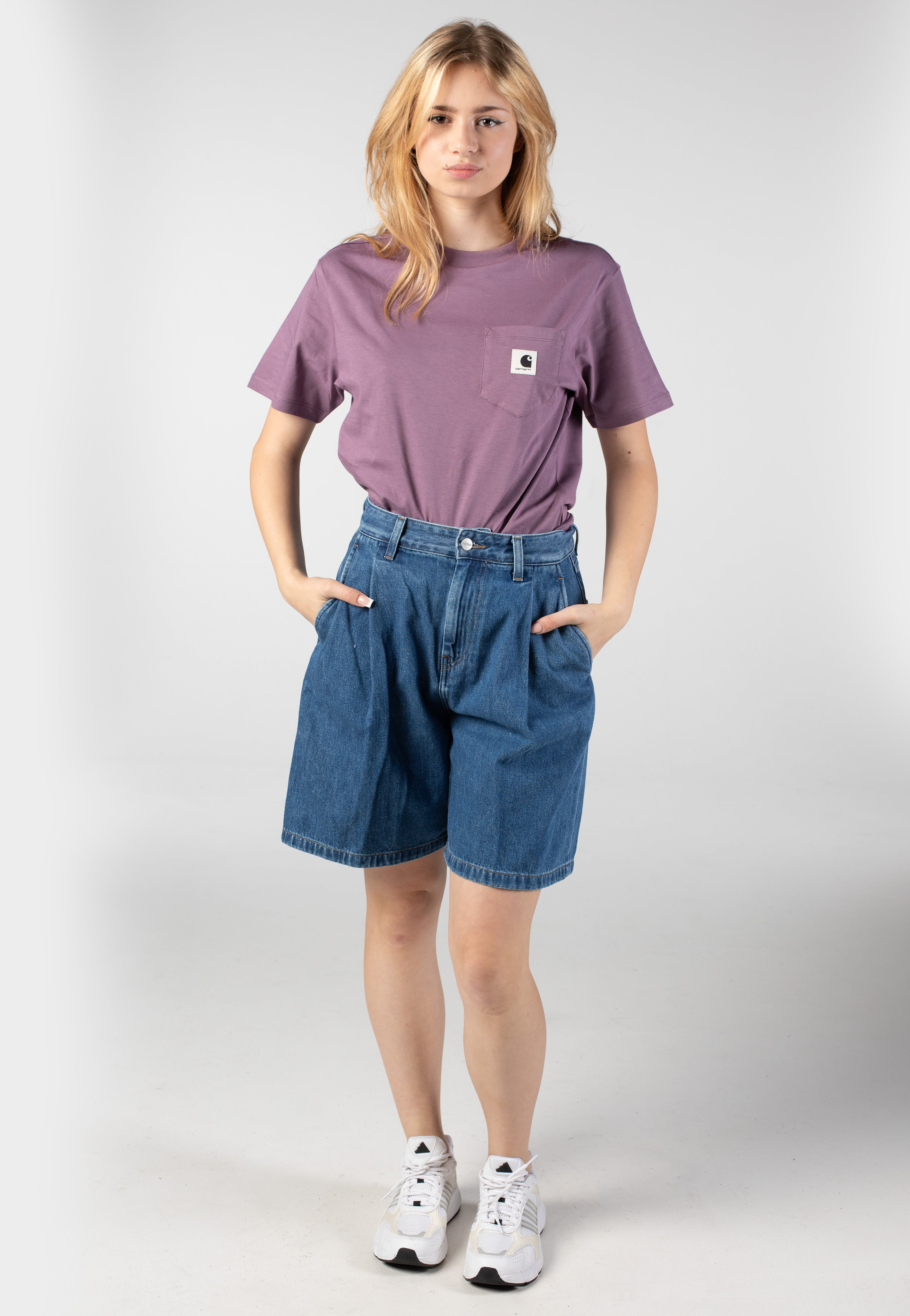 W' Alta Stone Washed Blue - Shorts