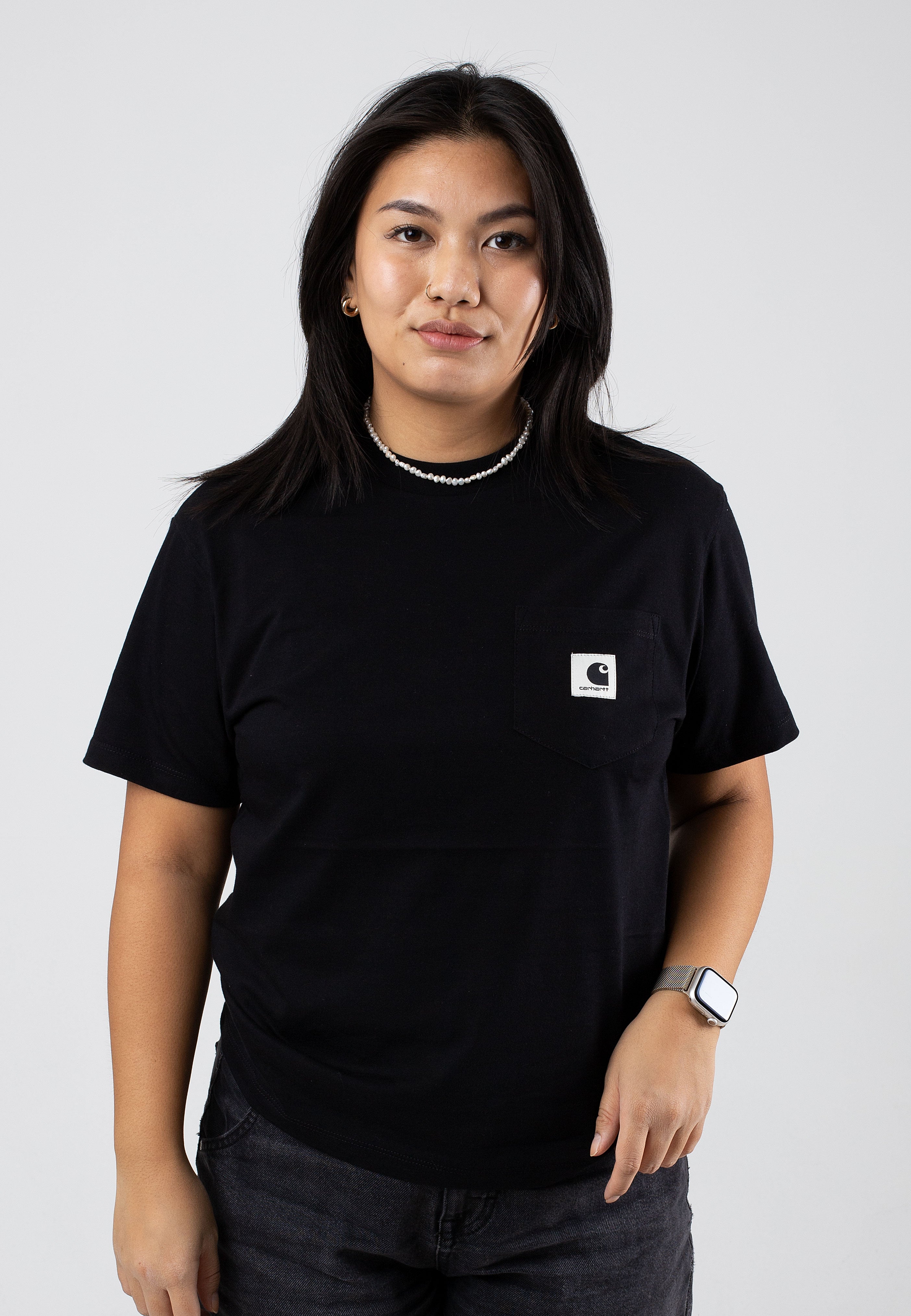 Carhartt Blk T Shirt Carhartt WIP Basics Tee Black