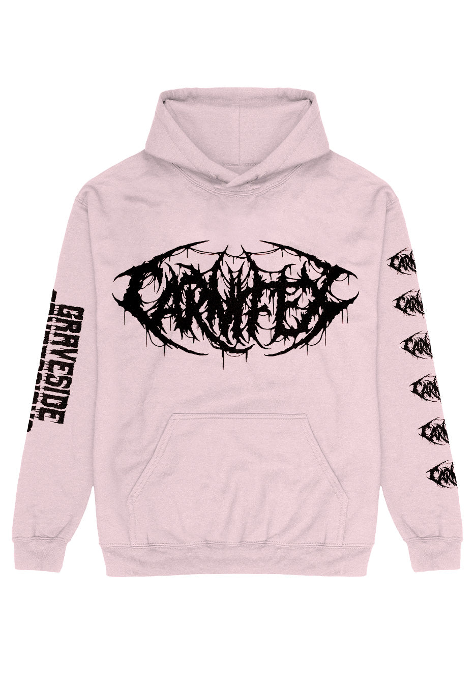 Carnifex - Slam Logo Light Pink - Hoodie | Impericon