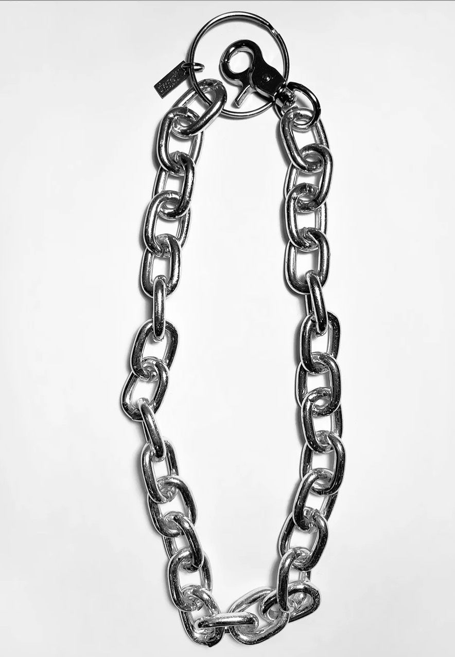 Tripp NYC Mighty Link Long Wallet Chain Silver - Wallet Chain