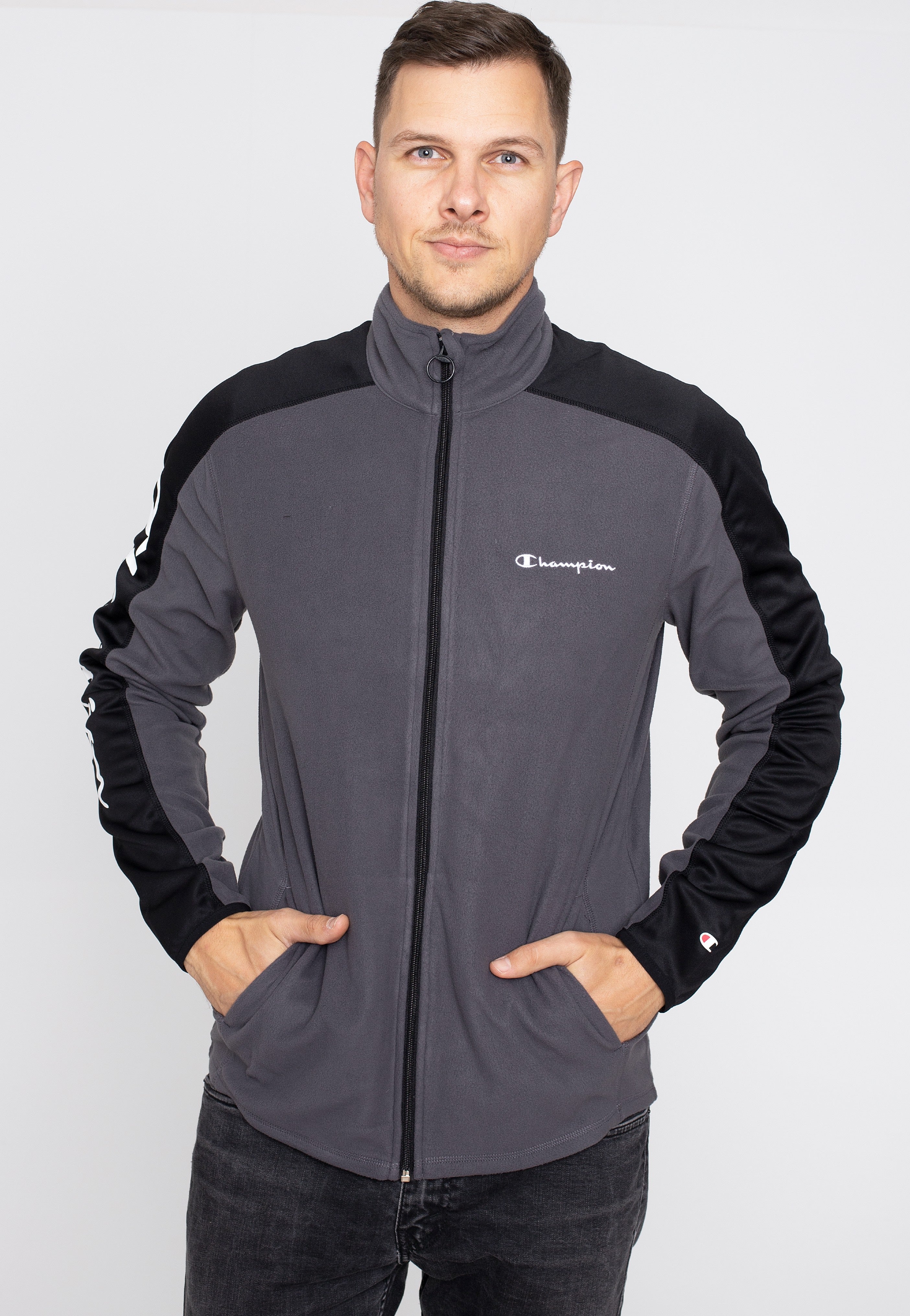 champion full zip tracksuit jacket