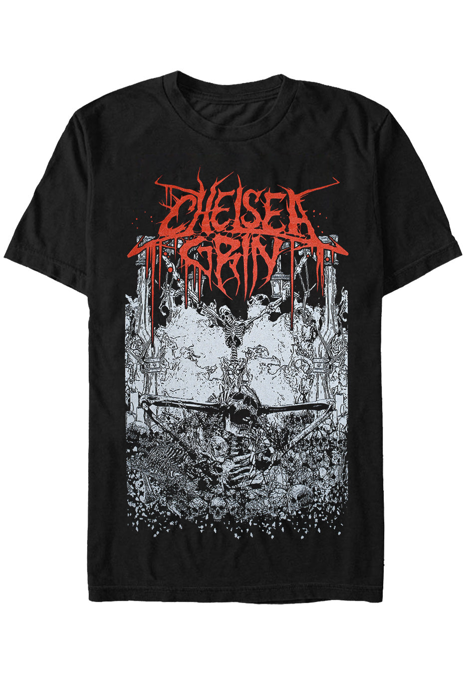 Chelsea Grin Skeleton Inferno - T-Shirt | Impericon