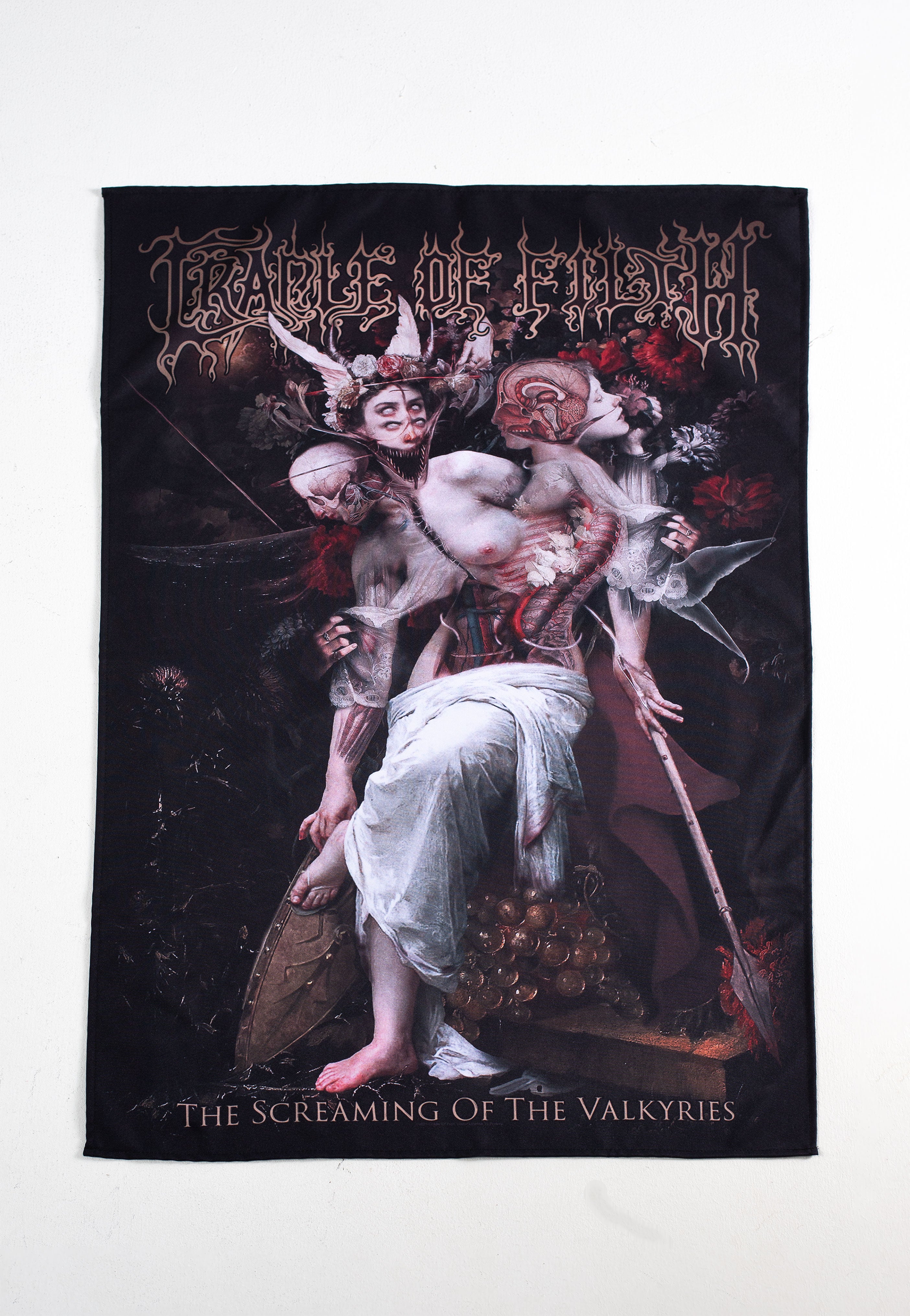 Cradle Of Filth - The Screaming Of The Valkyries - Flag | Impericon