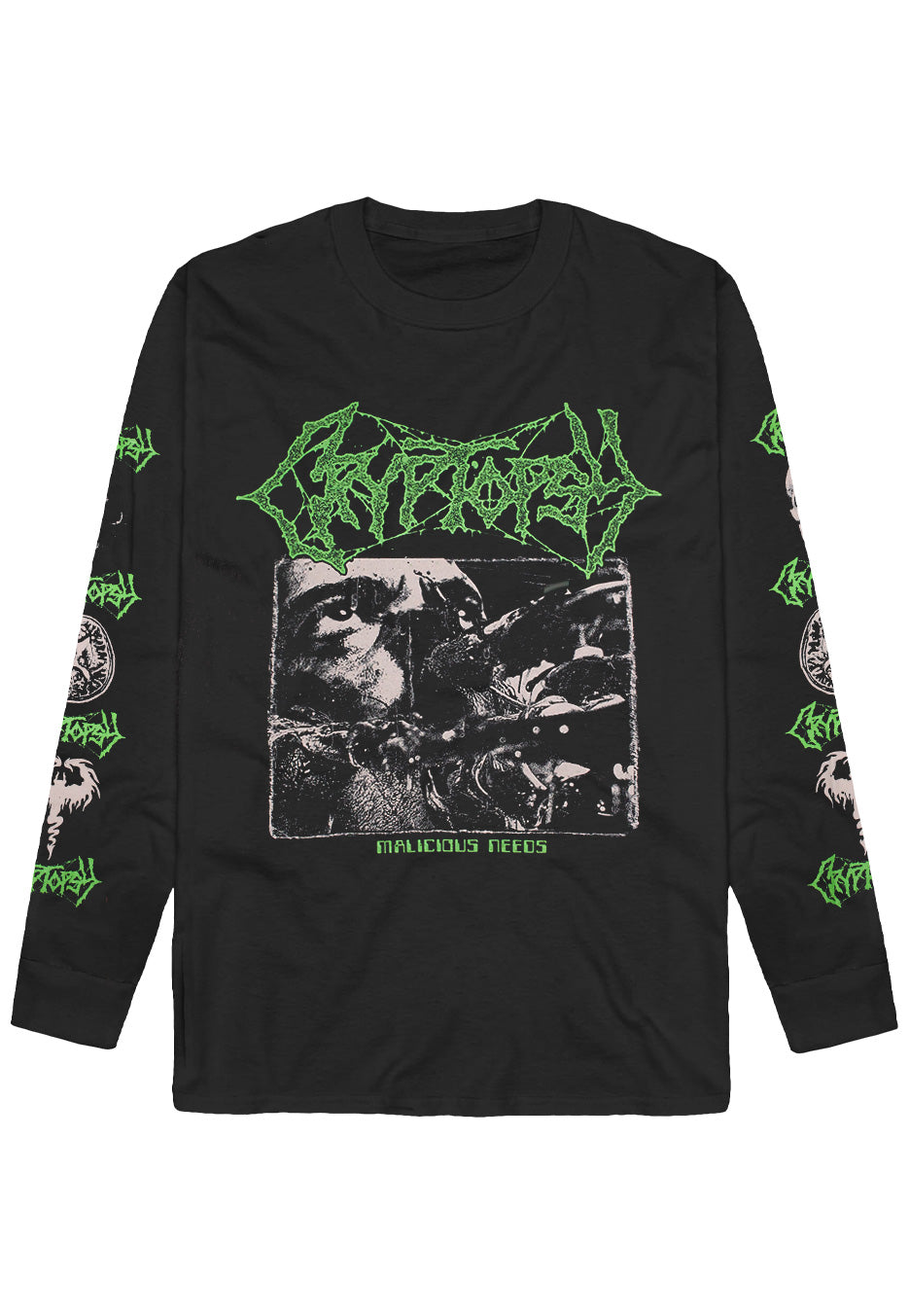 Cryptopsy Malicious Needs - Longsleeve | Impericon