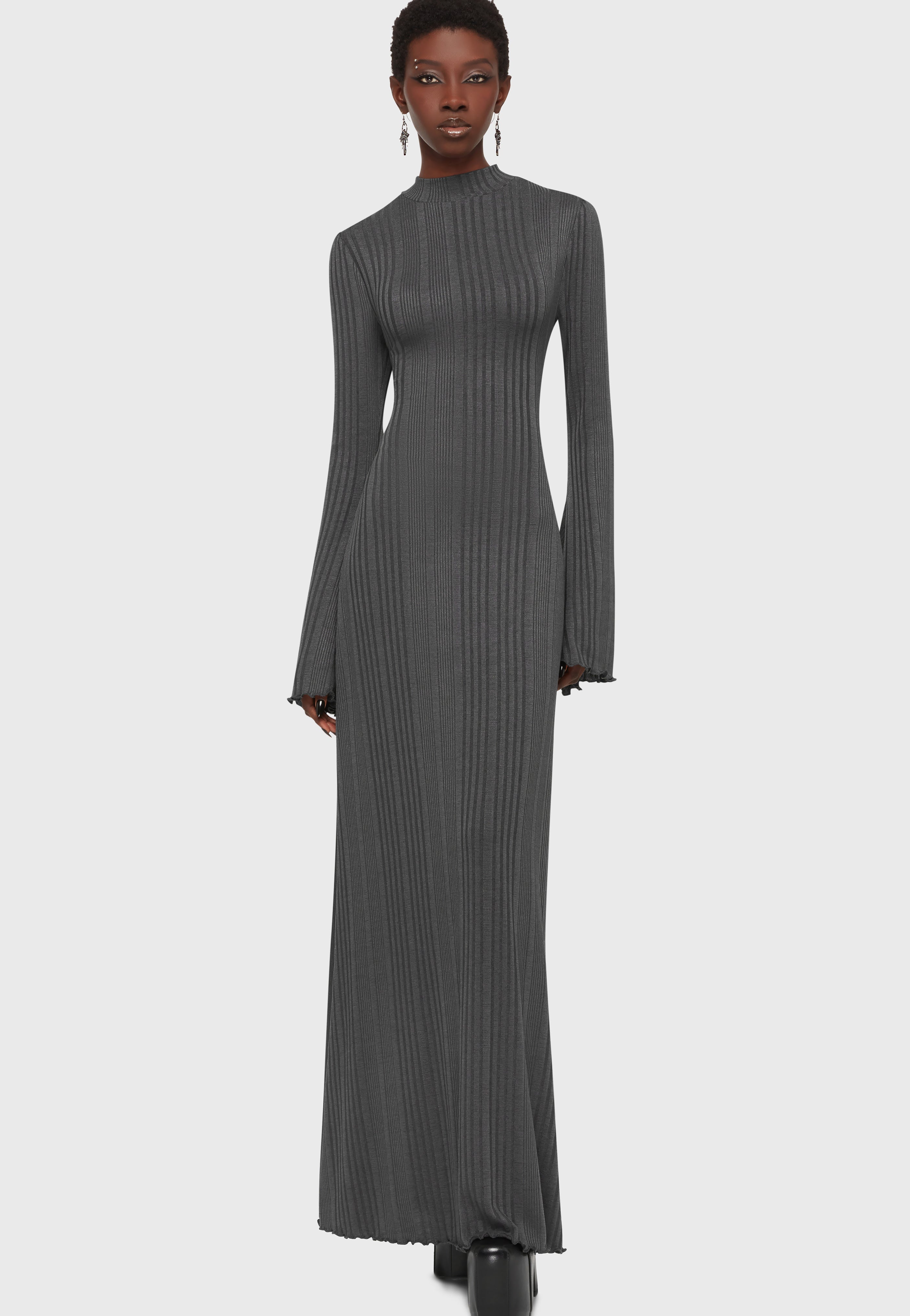 Killstar x Motionless In White - Drenched in Grief Grey - Dress