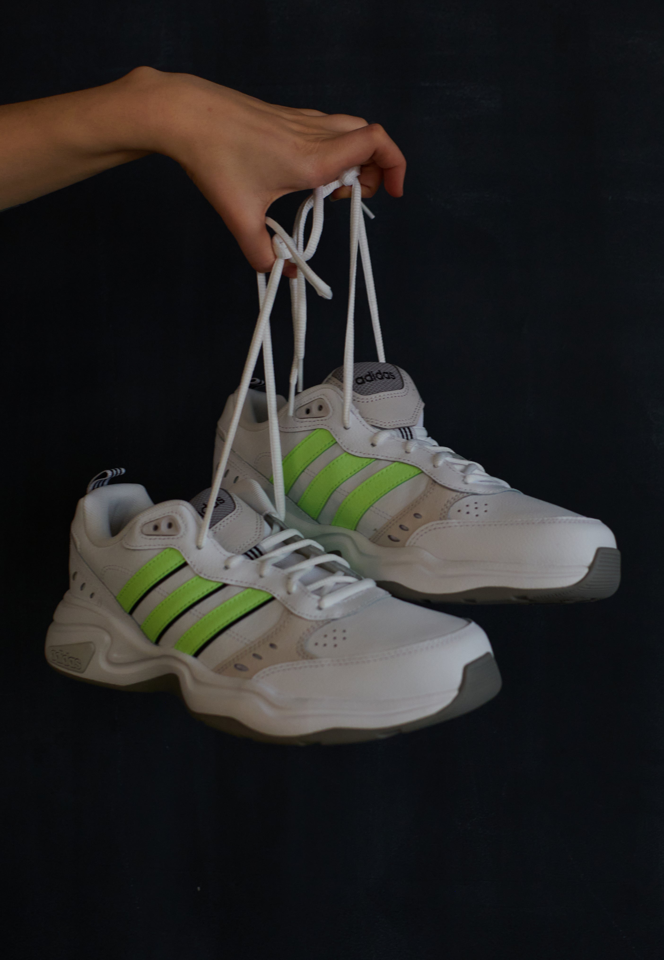 adidas Strutter Shoes White Green