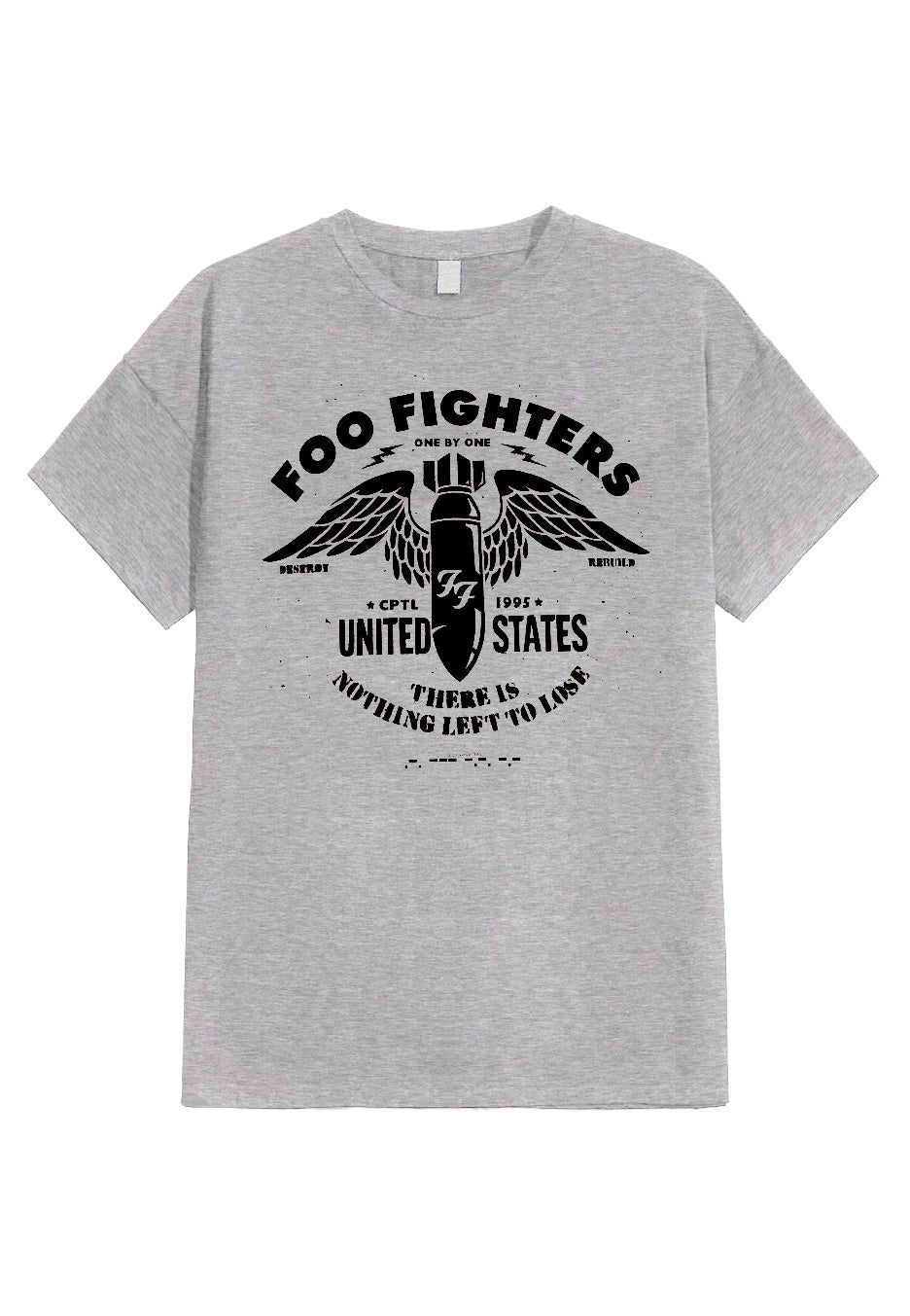 Foo Fighters - Nothing Left To Lose Heather Grey - T-Shirt | Impericon