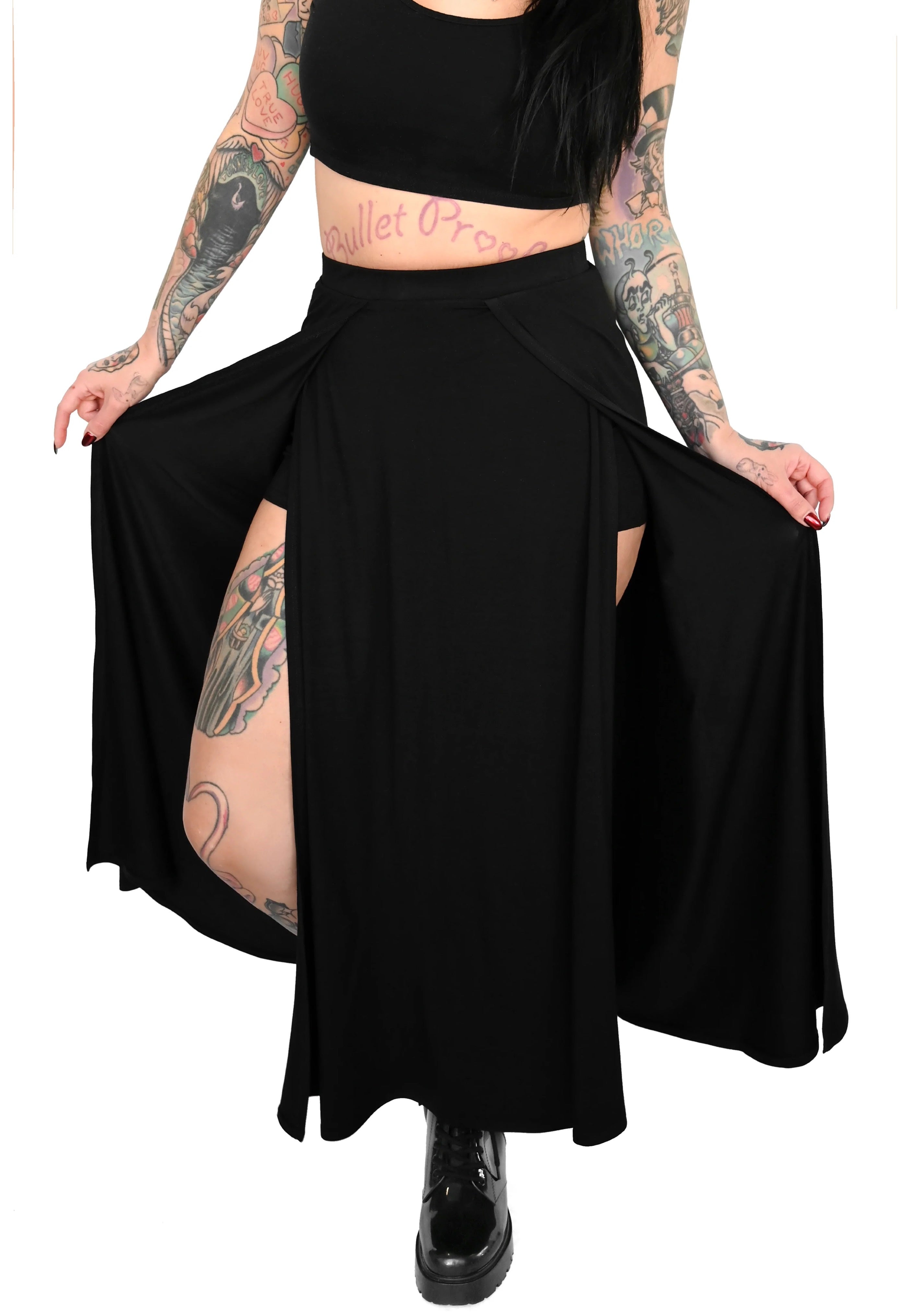 Foxblood - Darla Maxi with Built in Shorts