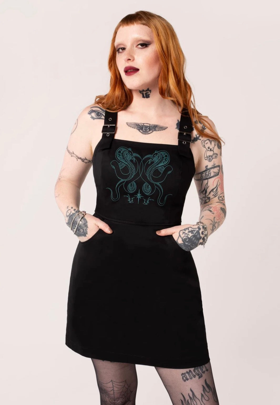 hell bunny mini dress Hell Bunny Cherry Pop Mini Dress  Big Sky Pinup