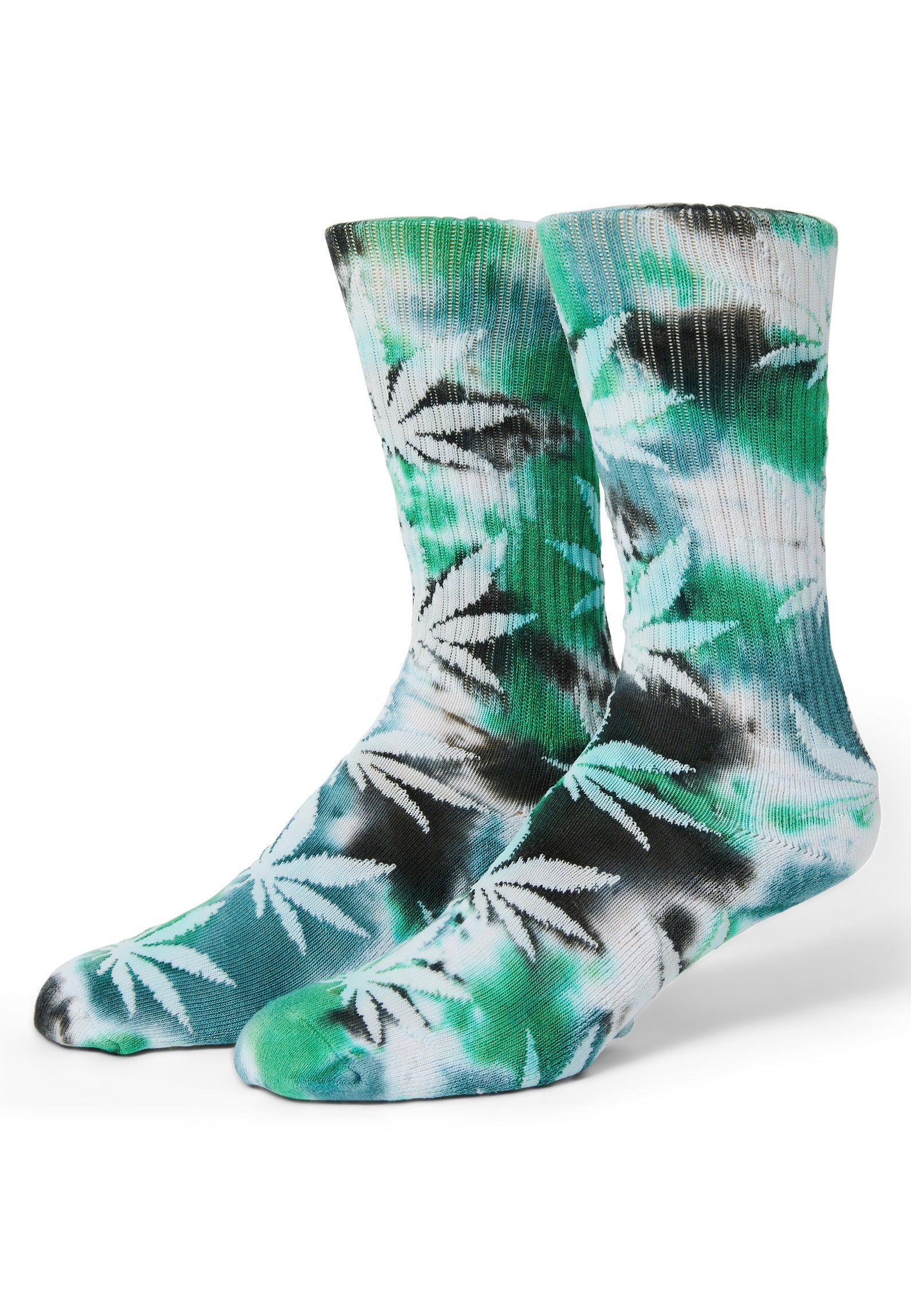 HUF Huf Plantlife Tiedye Green - Socks | Impericon